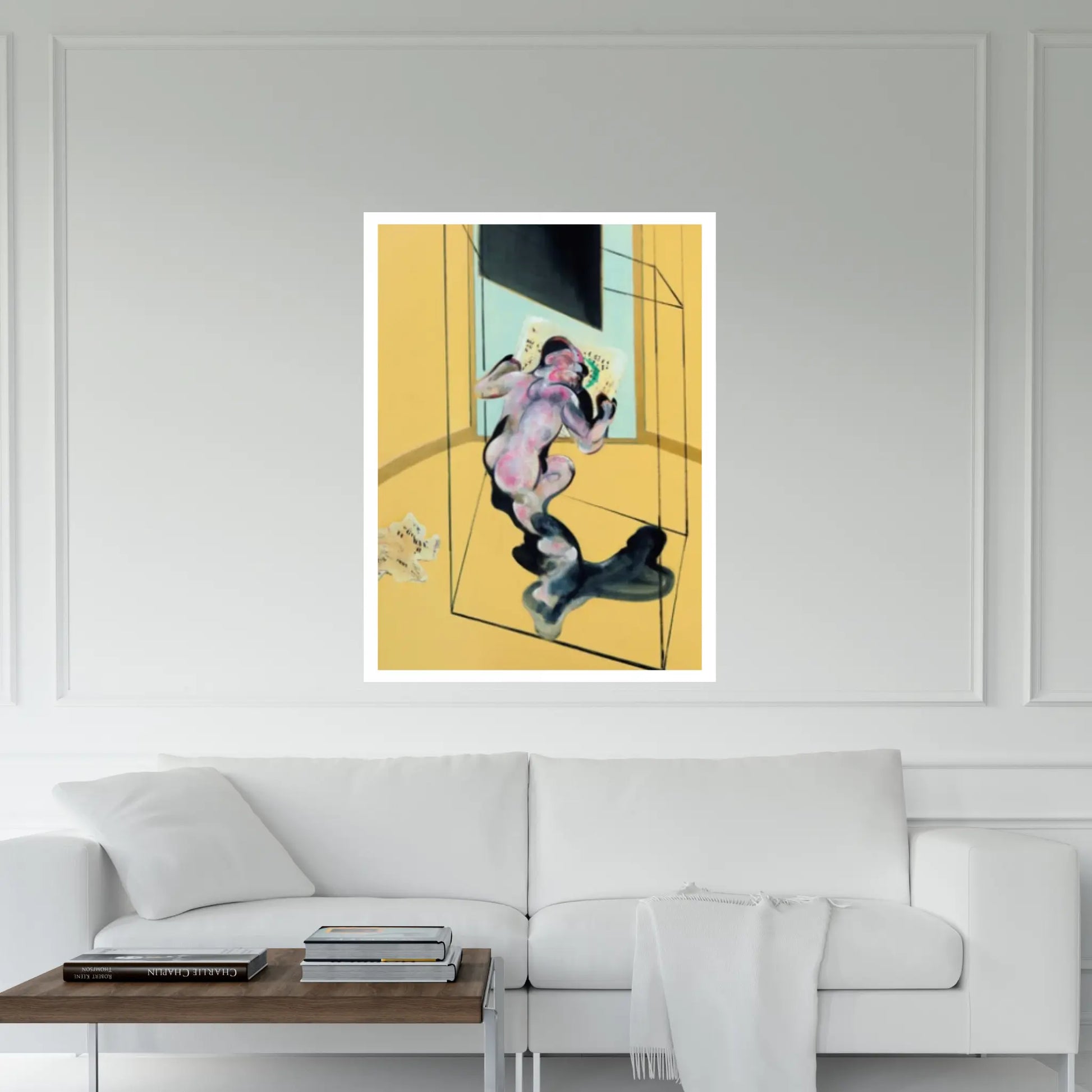 Francis Bacon Painting Modern Art Canvas Wall Art Poster Print - Painting Reproduction Print - Y Canvas