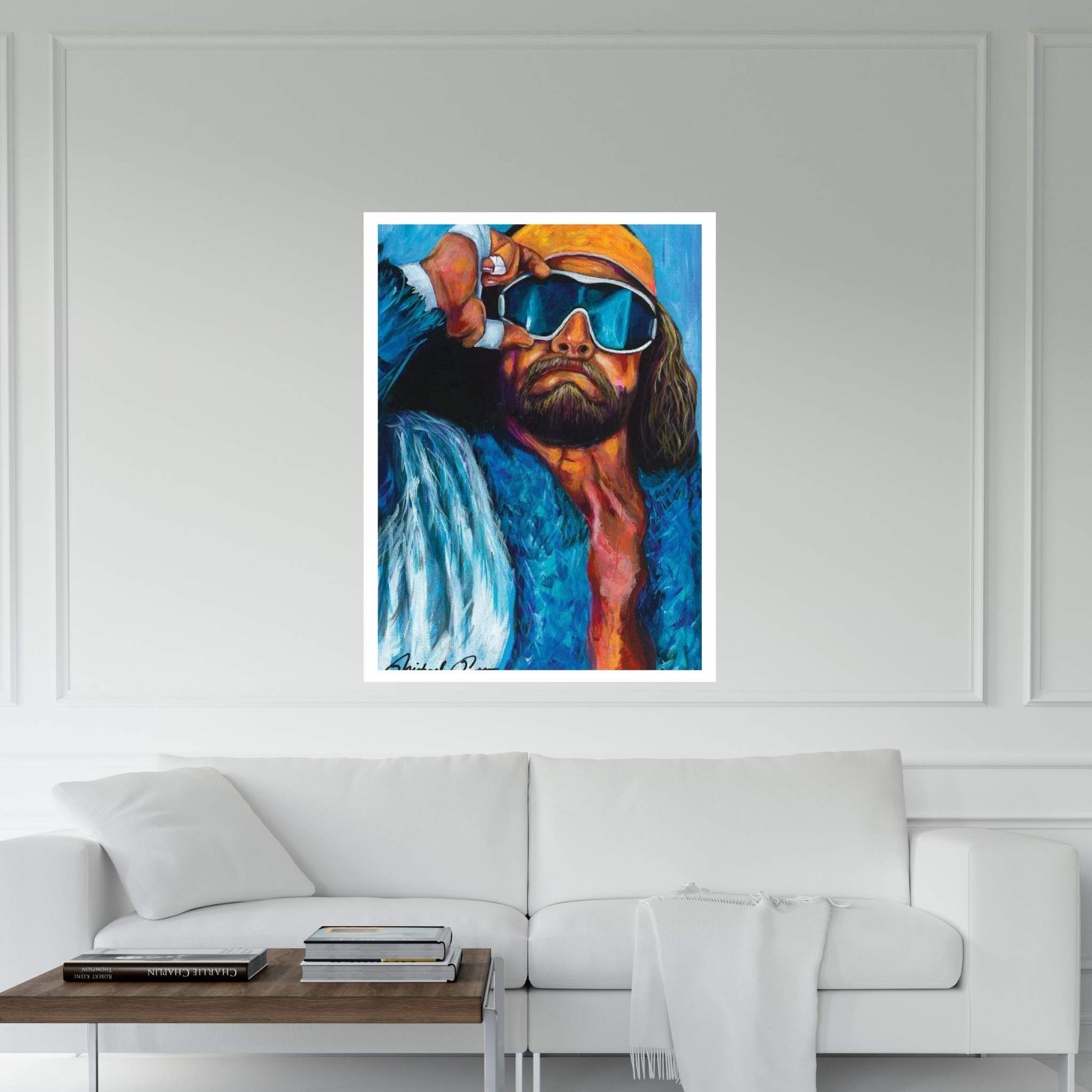 Macho Man Canvas Wall Art - Y Canvas