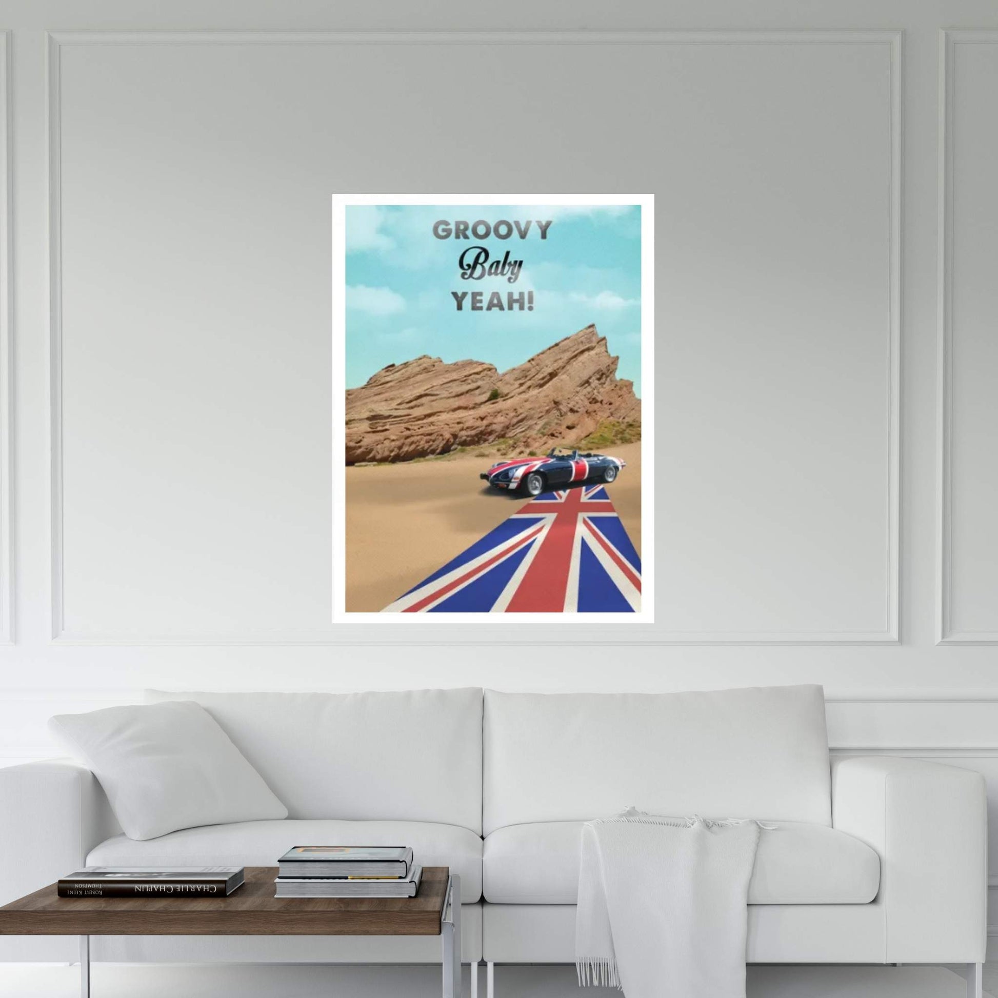 Austin Powers Travel Movie Art Canvas Wall Art - Y Canvas