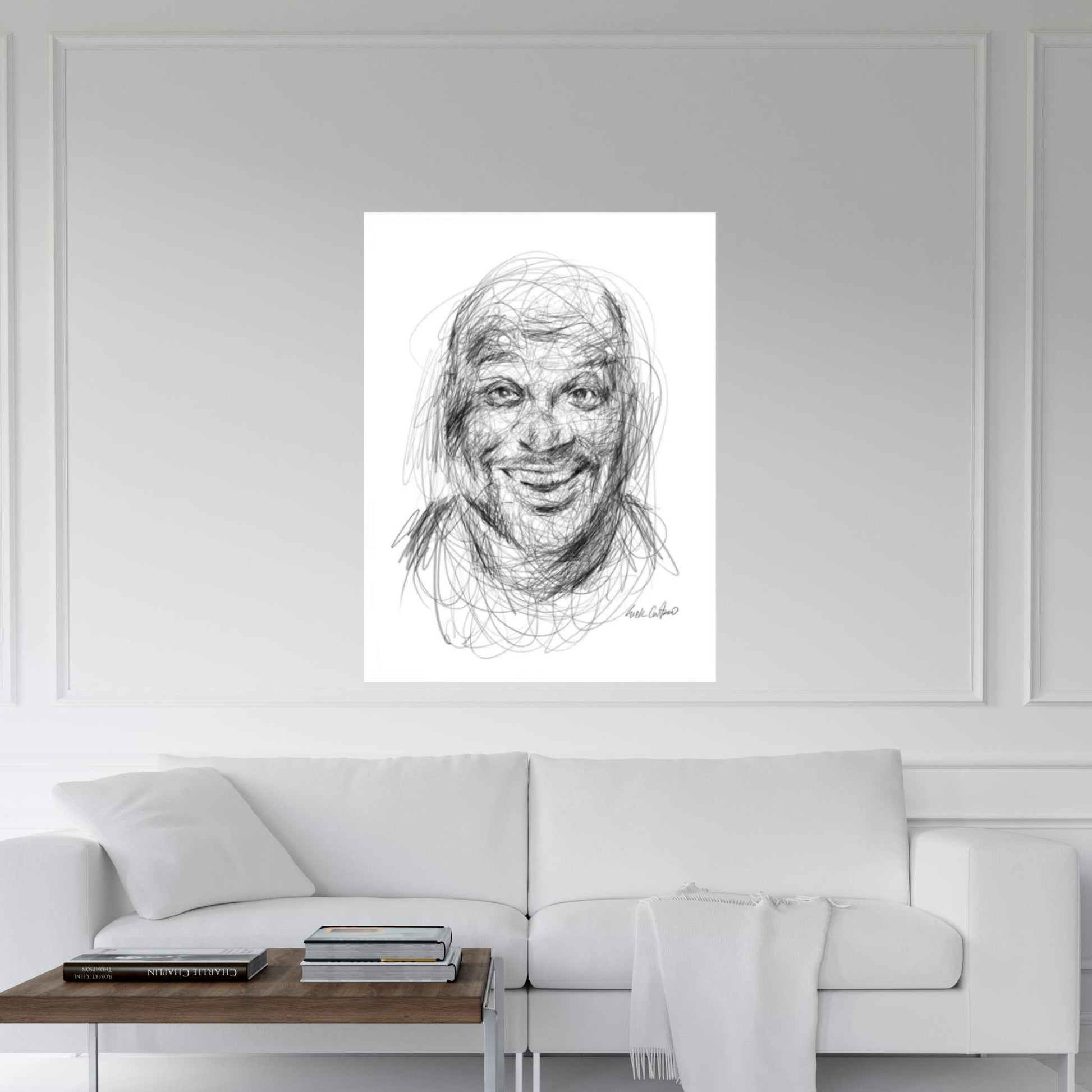 Shaq Canvas Wall Art - Y Canvas