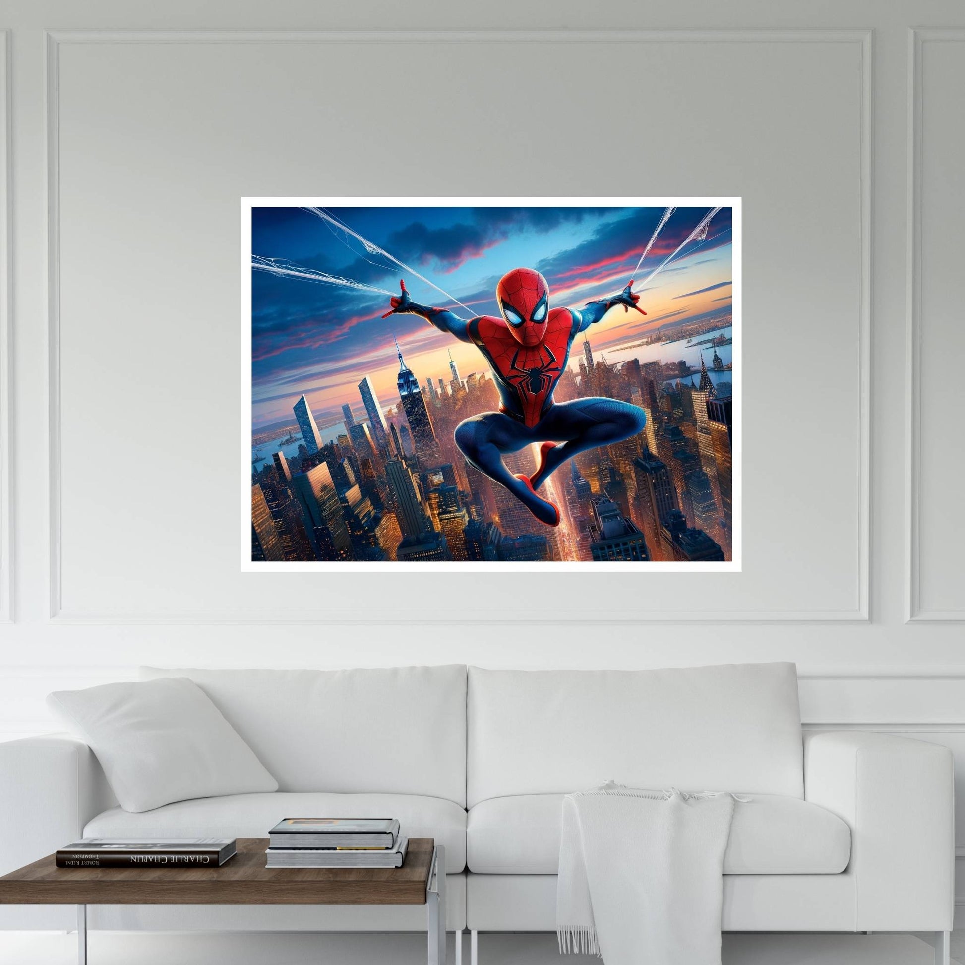 Spiderman Canvas Wall Art - Y Canvas
