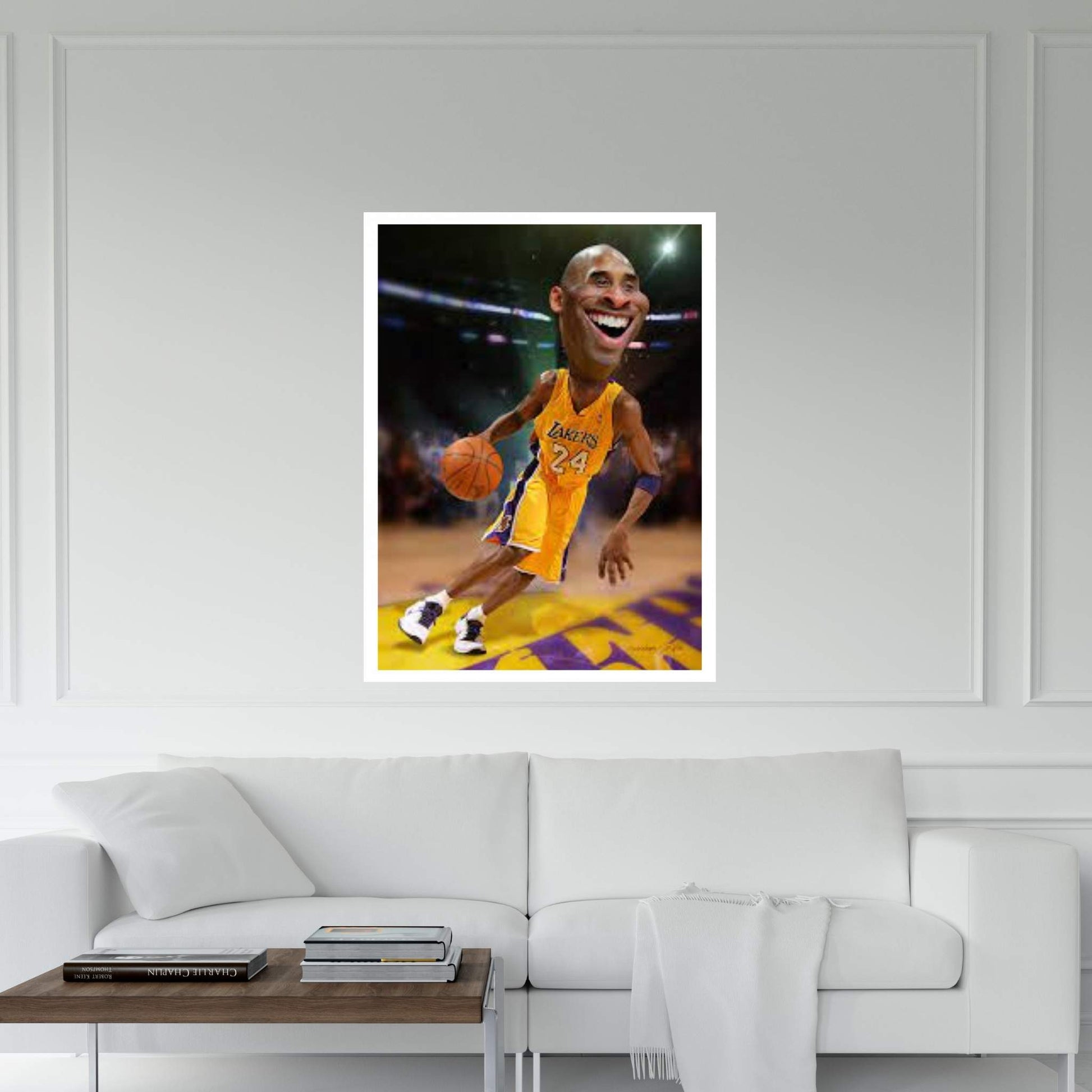 Kobe Bryant Canvas Wall Art - Y Canvas