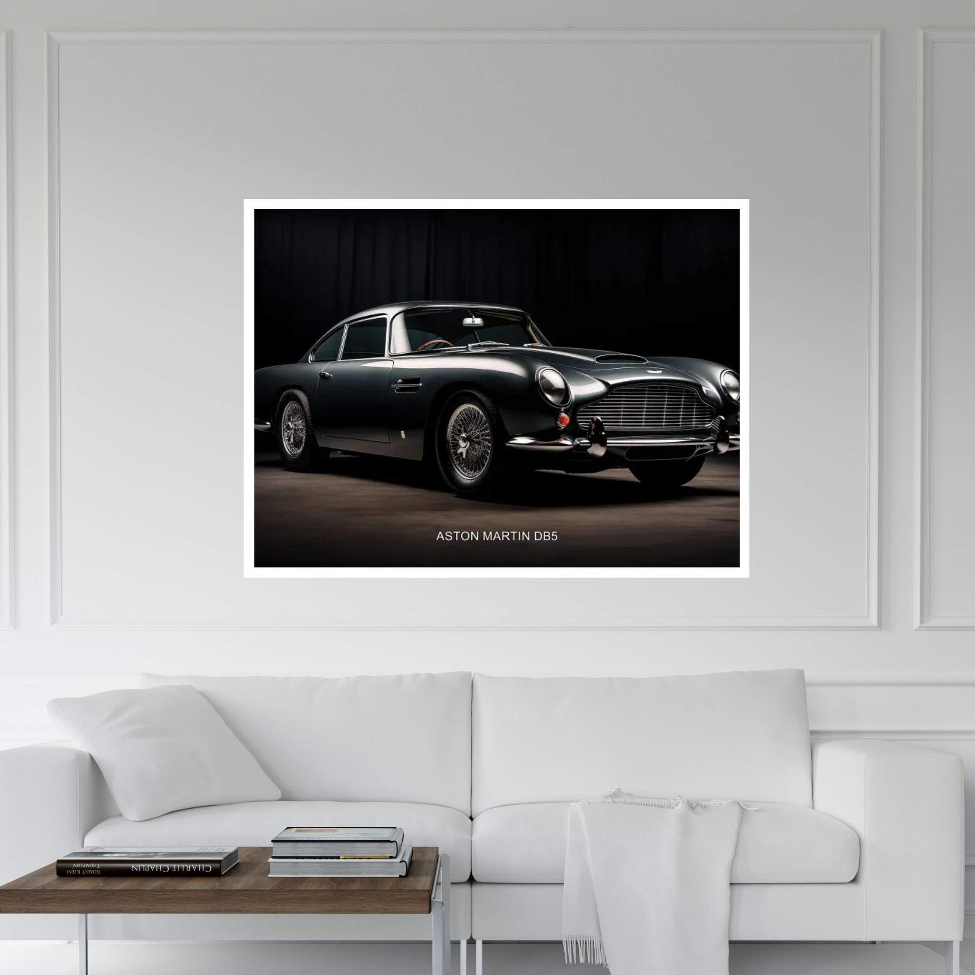 Aston Martin DB5 Canvas Wall Art - Y Canvas