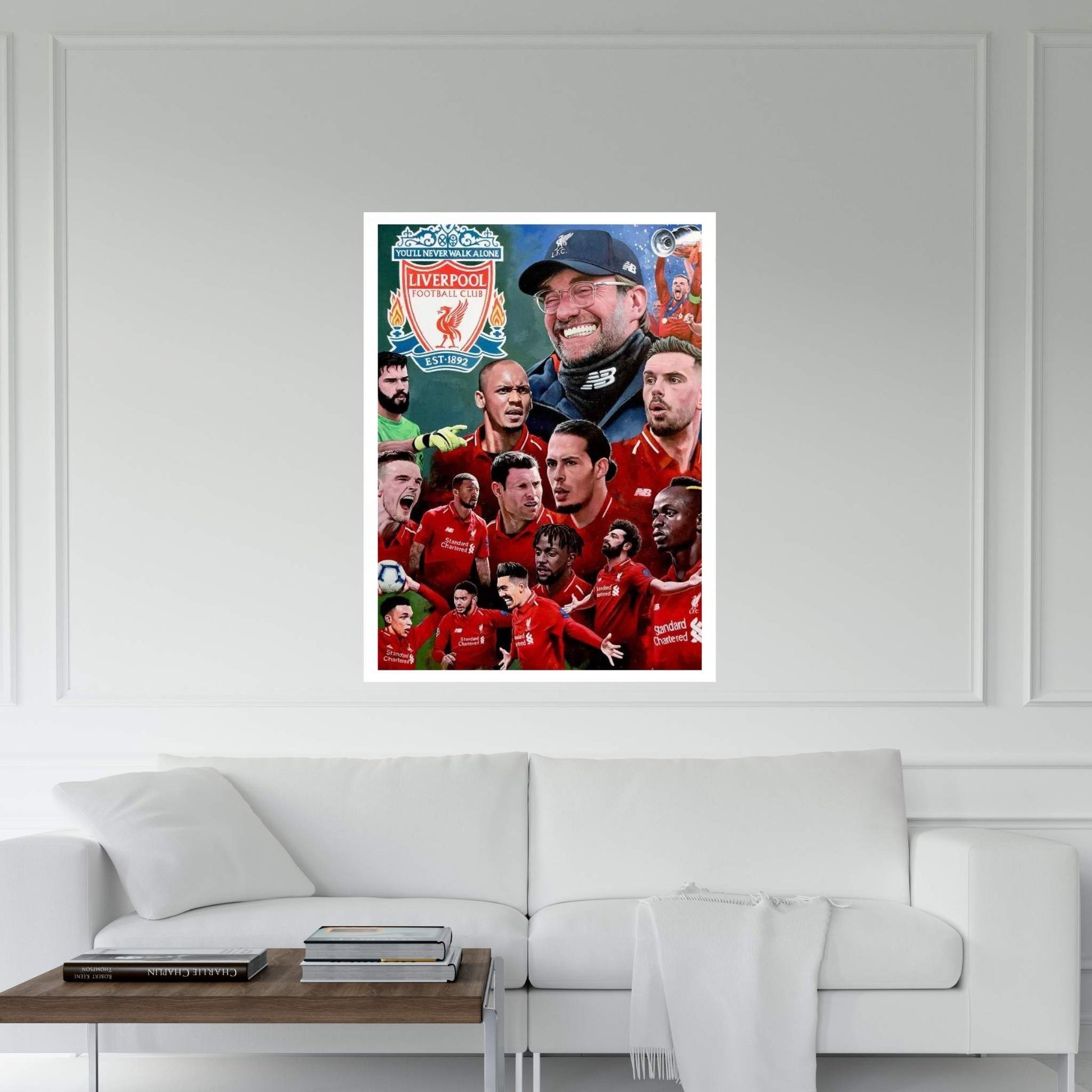 Liverpool FC Canvas Wall Art - Y Canvas
