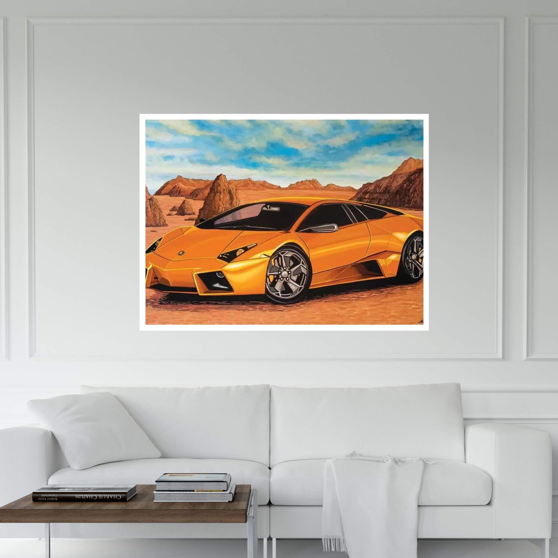 Lamborghini Reventon Canvas Wall Art - Y Canvas