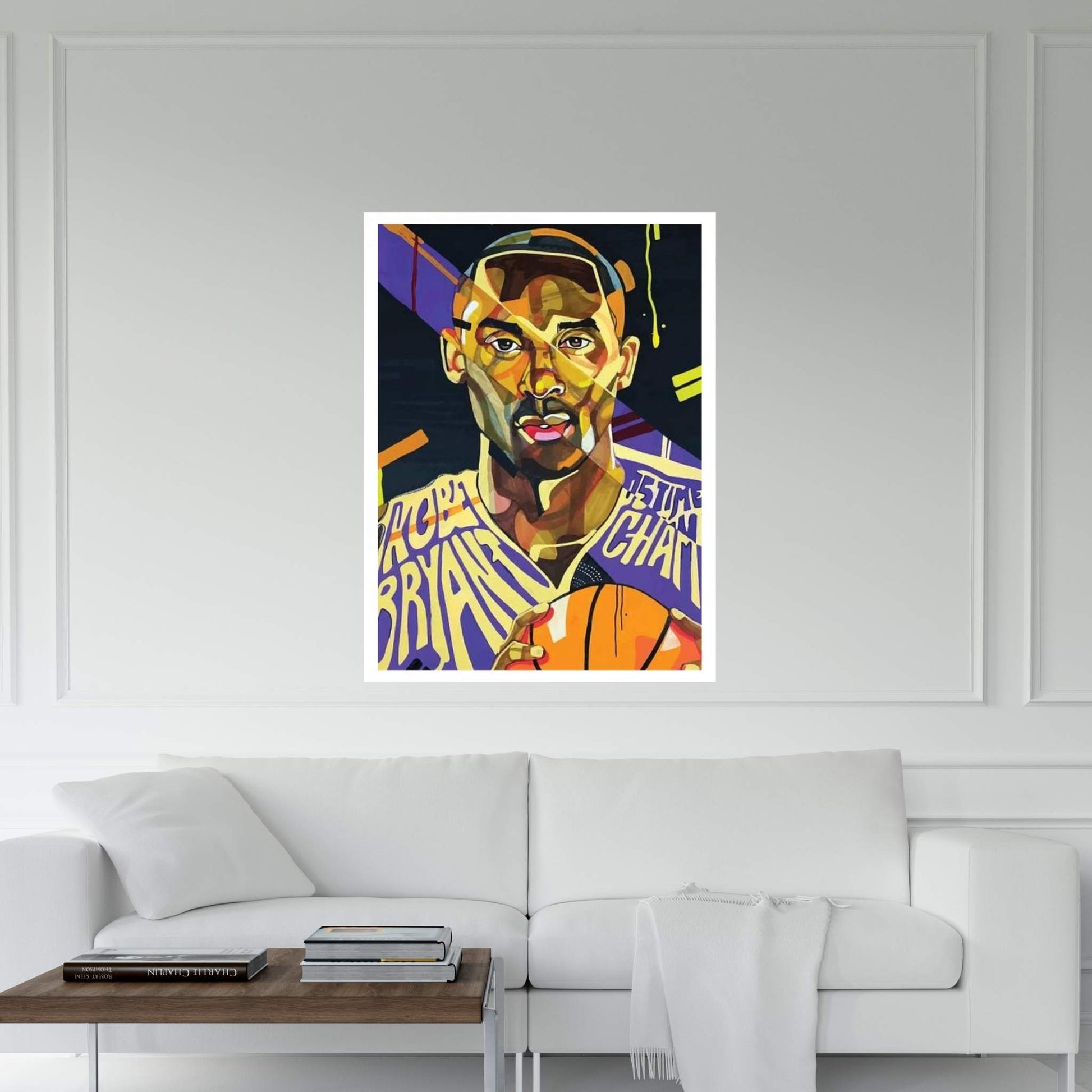 Kobe Bryant Canvas Wall Art - Y Canvas