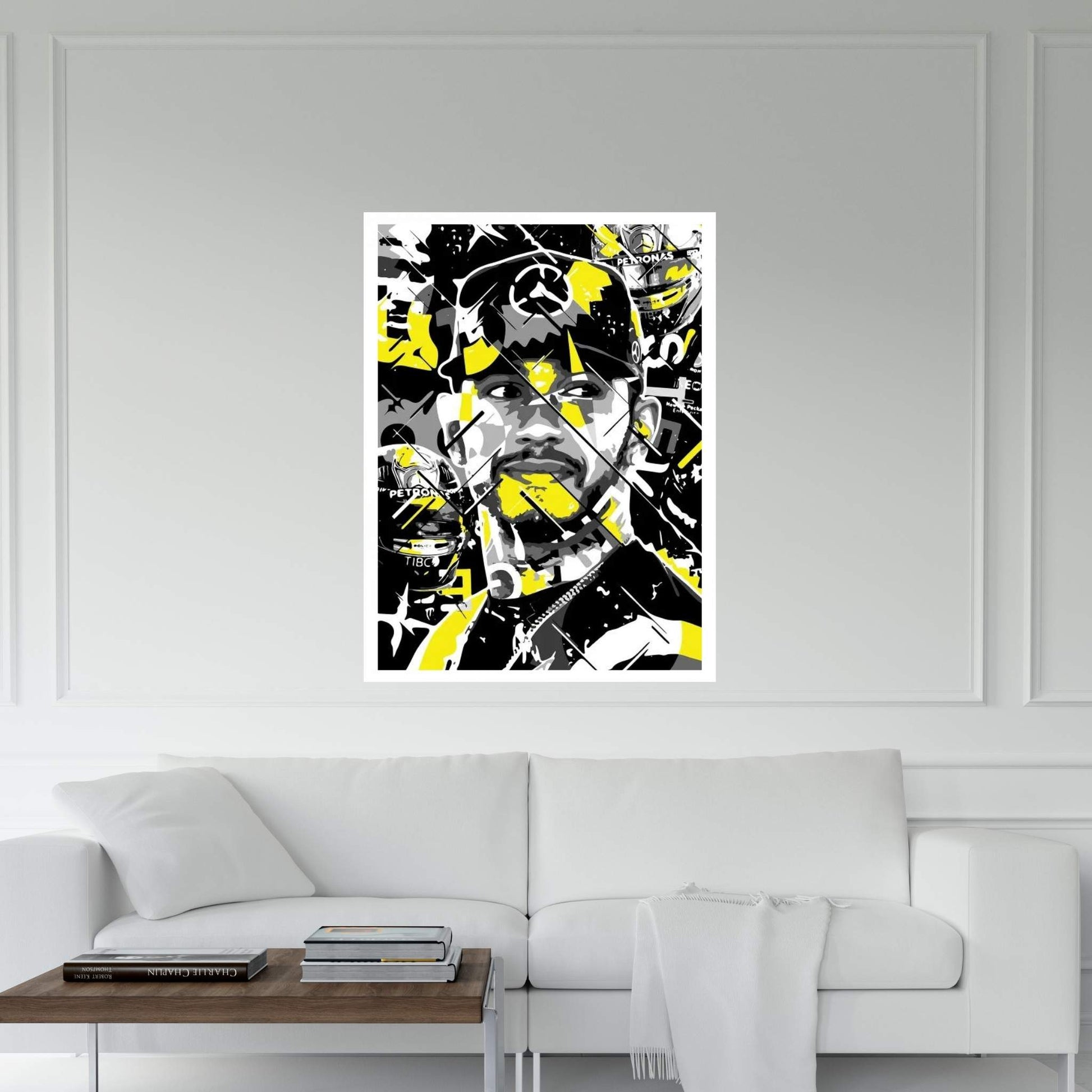 Hamilton Canvas Wall Art - Y Canvas
