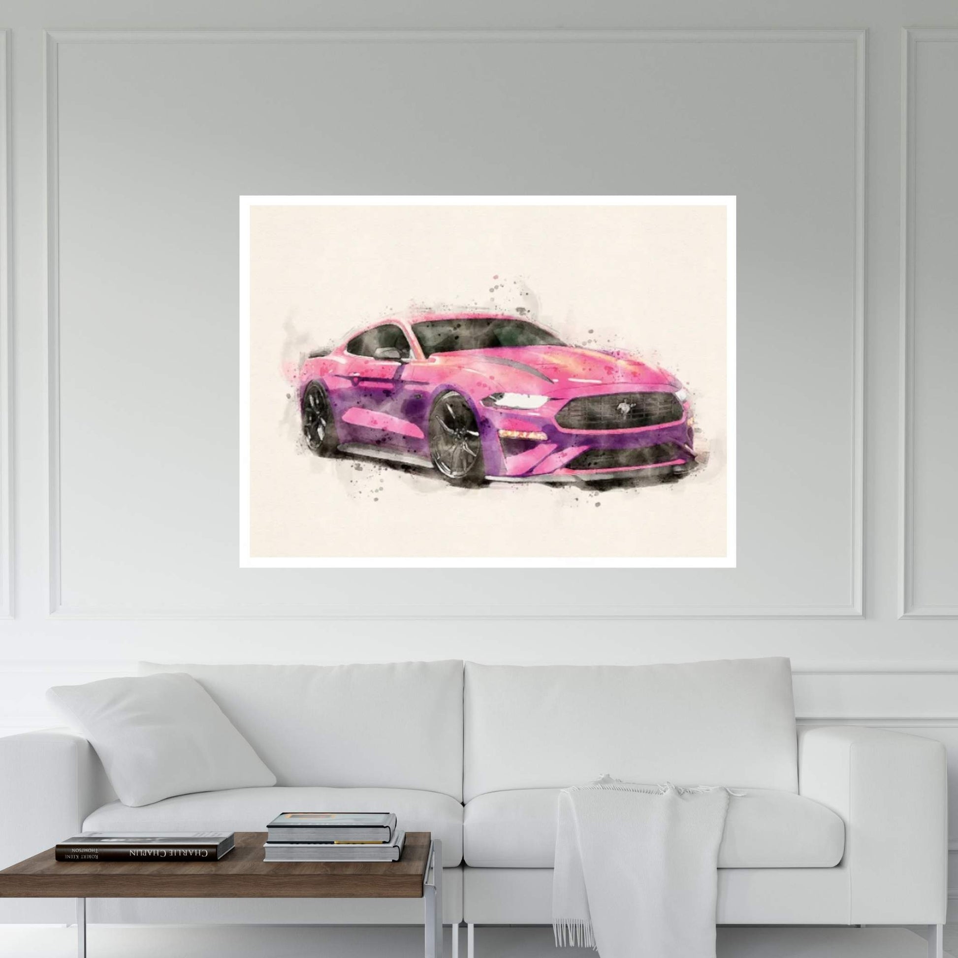 Ford Mustang St MMXX Canvas Wall Art - Y Canvas