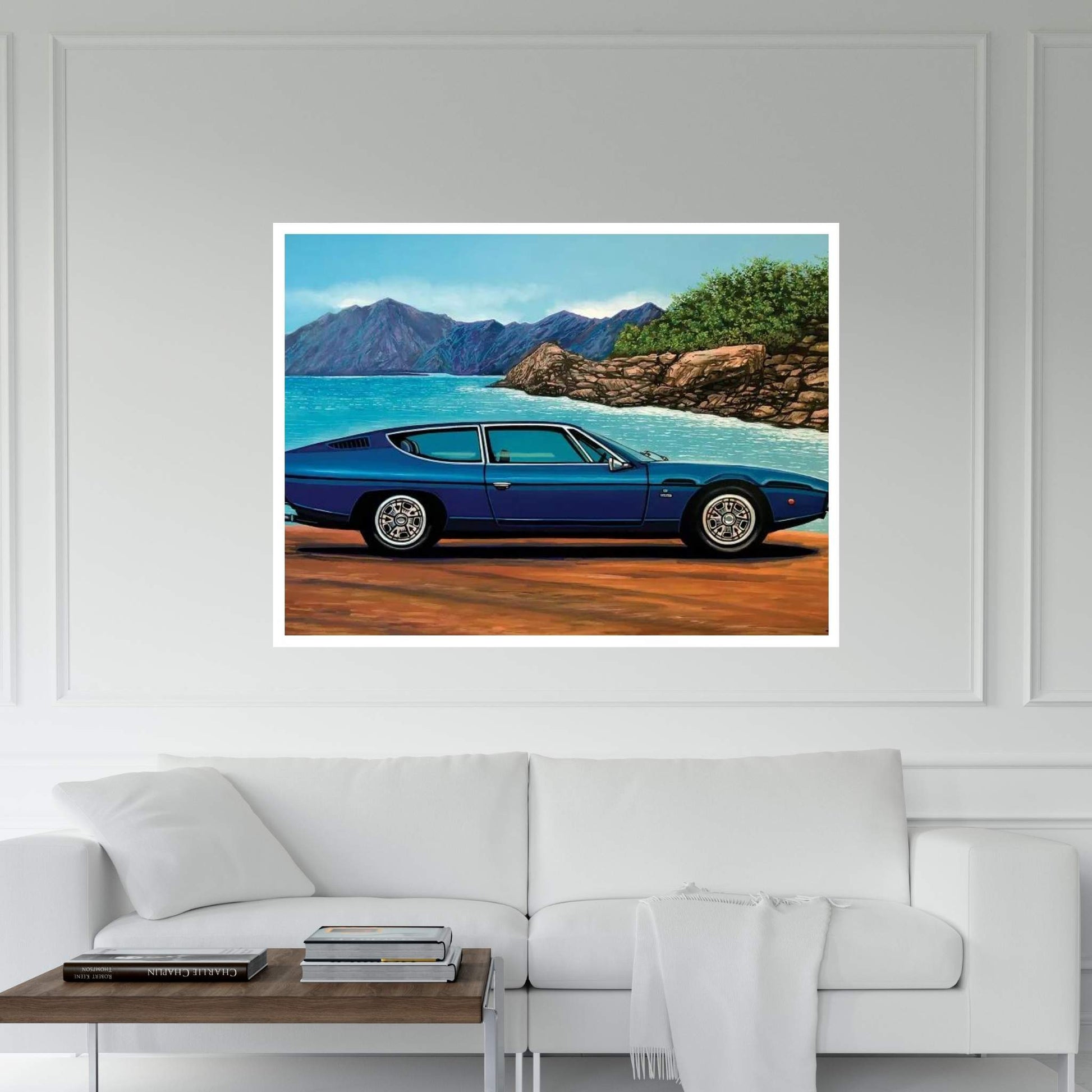 Lamborghini Espada Canvas Wall Art - Y Canvas
