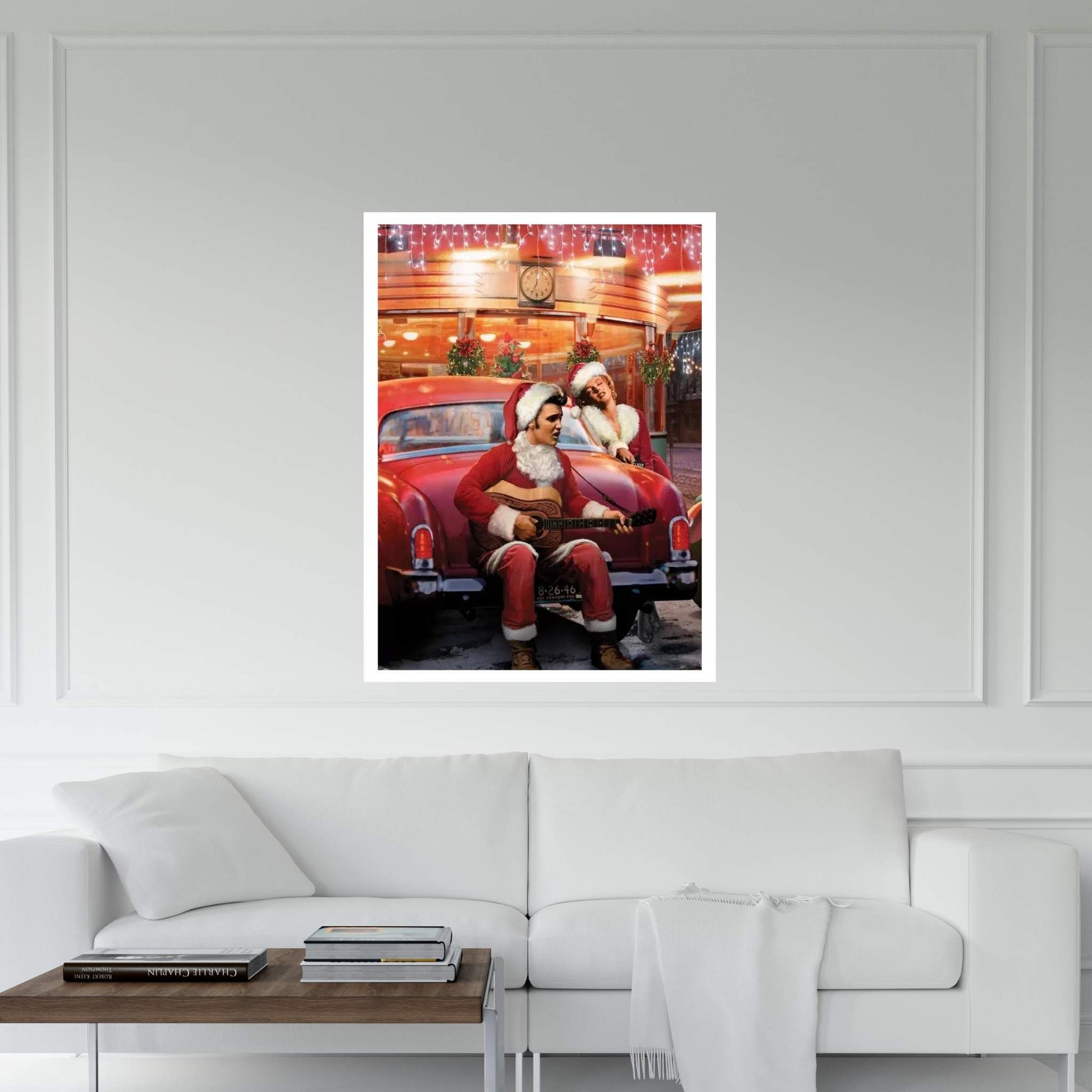 Legendary Crossroads Christmas Canvas Wall Art - Y Canvas