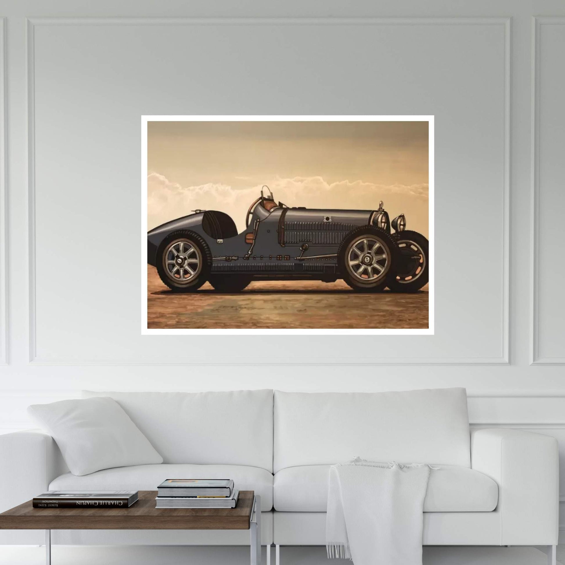 Bugatti Canvas Wall Art - Y Canvas