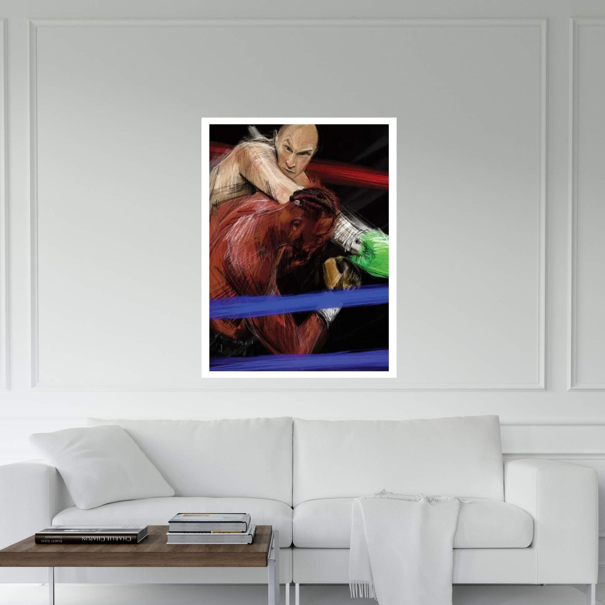 Tyson Fury Canvas Wall Art - Y Canvas