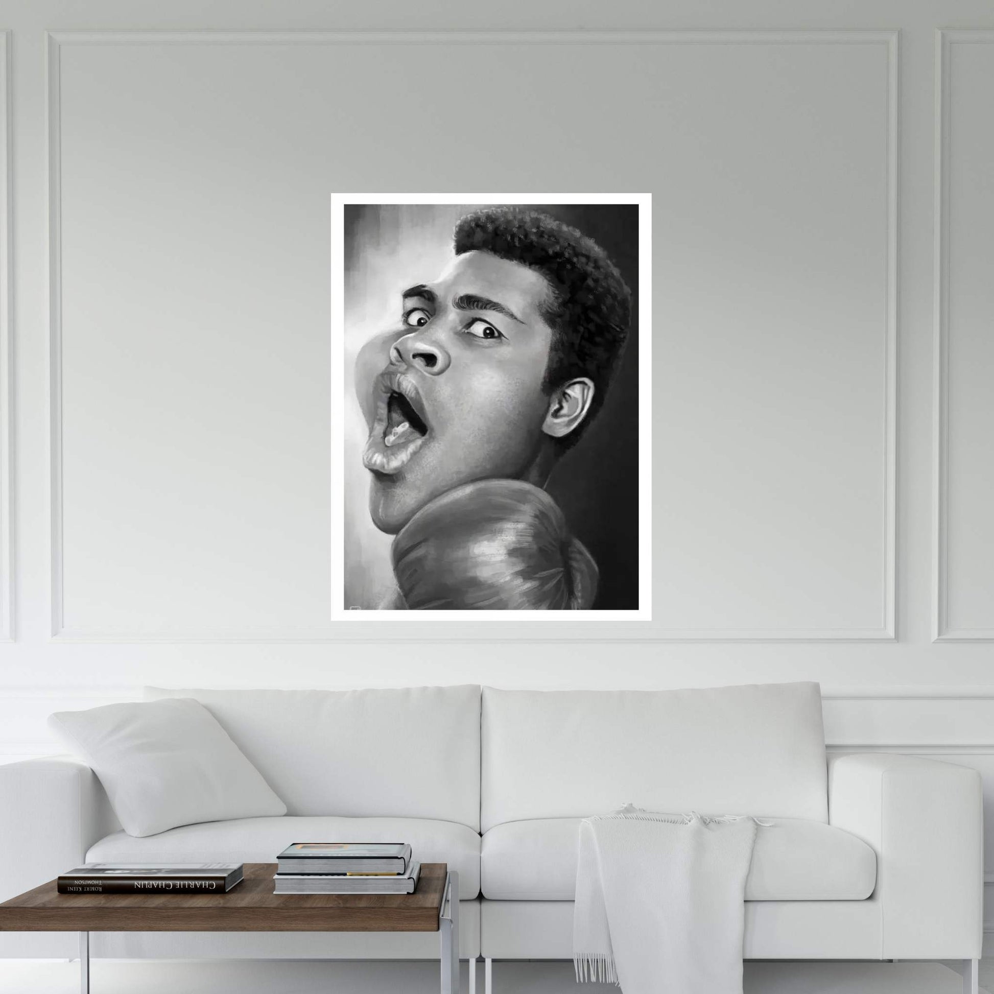 Muhammad Ali Canvas Wall Art - Y Canvas