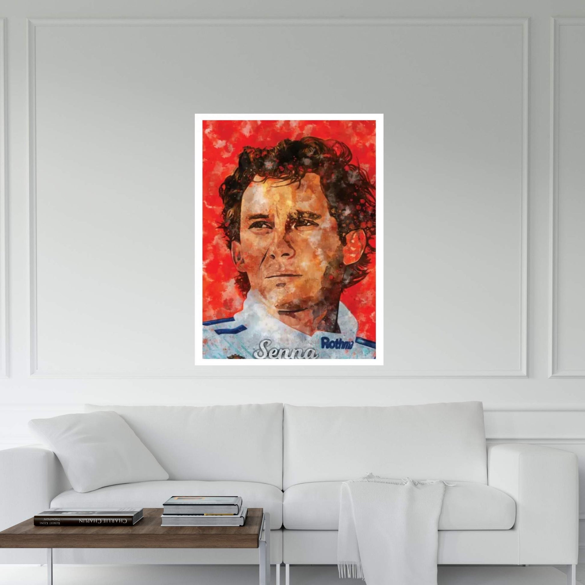 Senna Watercolor Canvas Wall Art - Y Canvas