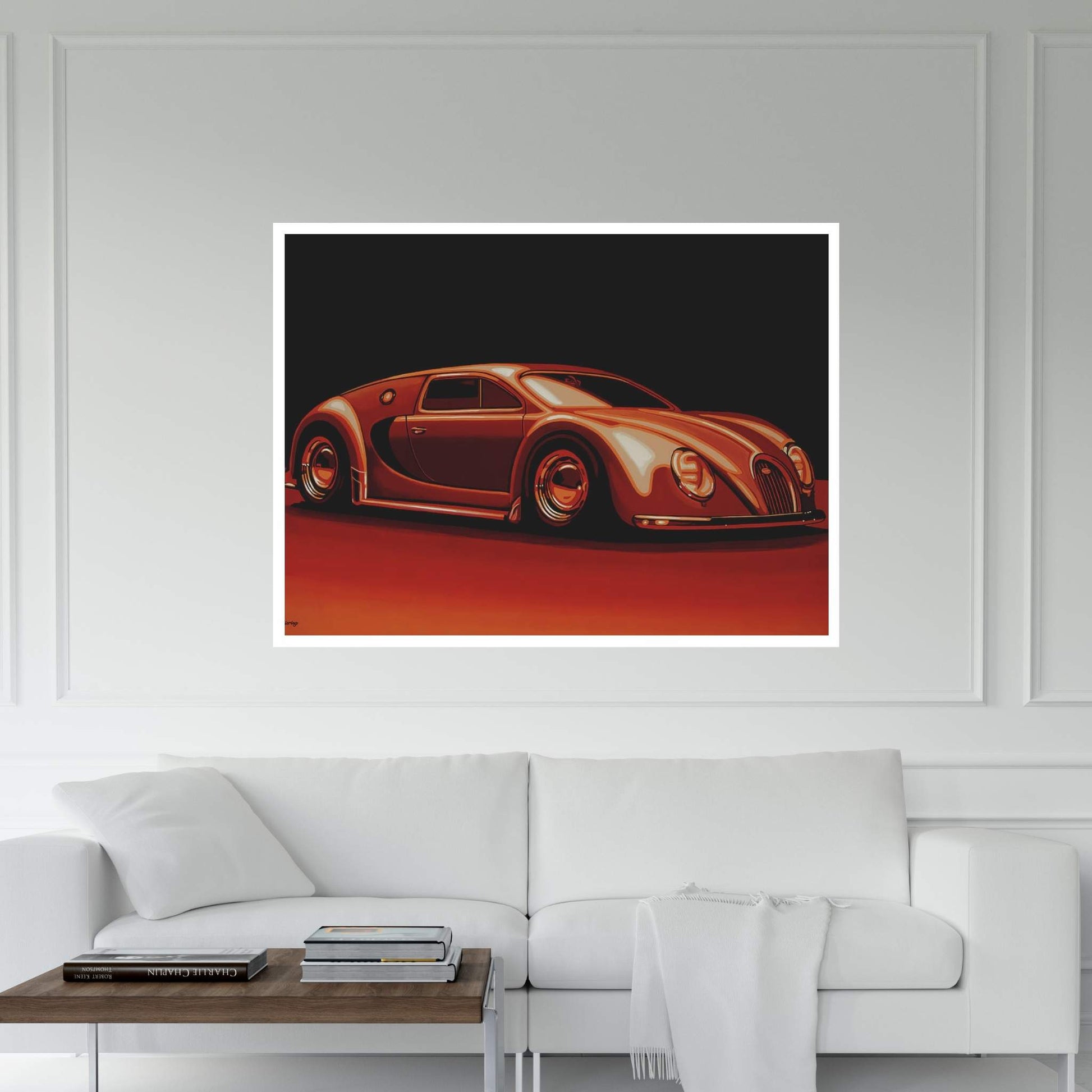 Bugatti Veyron 1945 Canvas Wall Art - Y Canvas