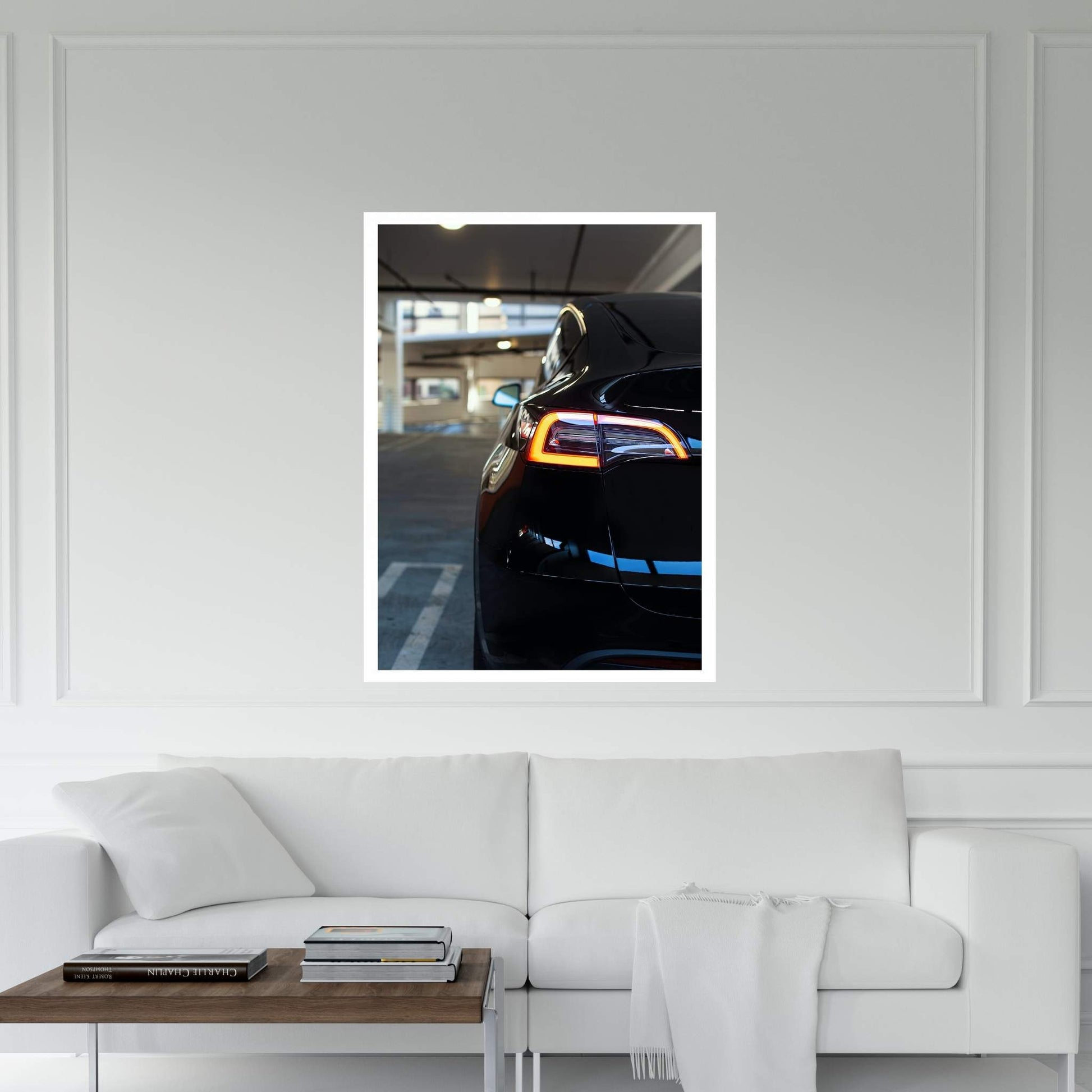 Tesla Canvas Wall Art - Y Canvas