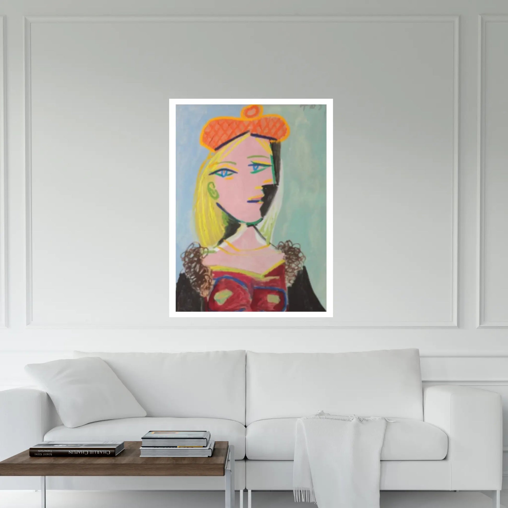 Pablo Picasso Marie-Therese Exhibition Canvas Wall Art Home Decor Poster Wall Hanging Pablo Picasso Print - Y Canvas