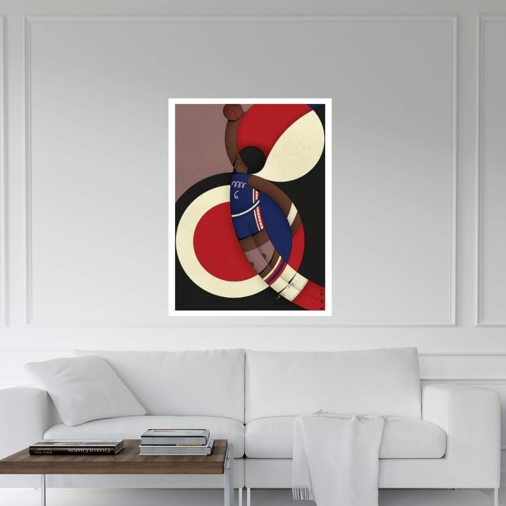 Dr J Canvas Wall Art - Y Canvas
