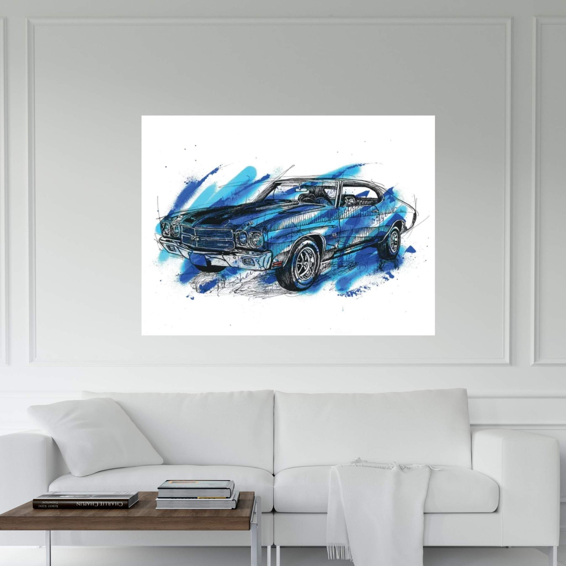 Chevelle SS 1970 Canvas Wall Art - Y Canvas