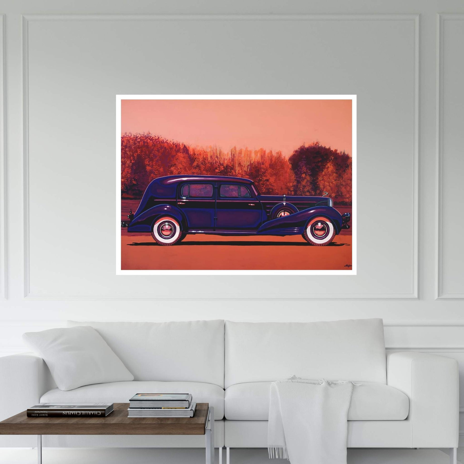 Cadillac V 16 Custom Imperial Canvas Wall Art - Y Canvas