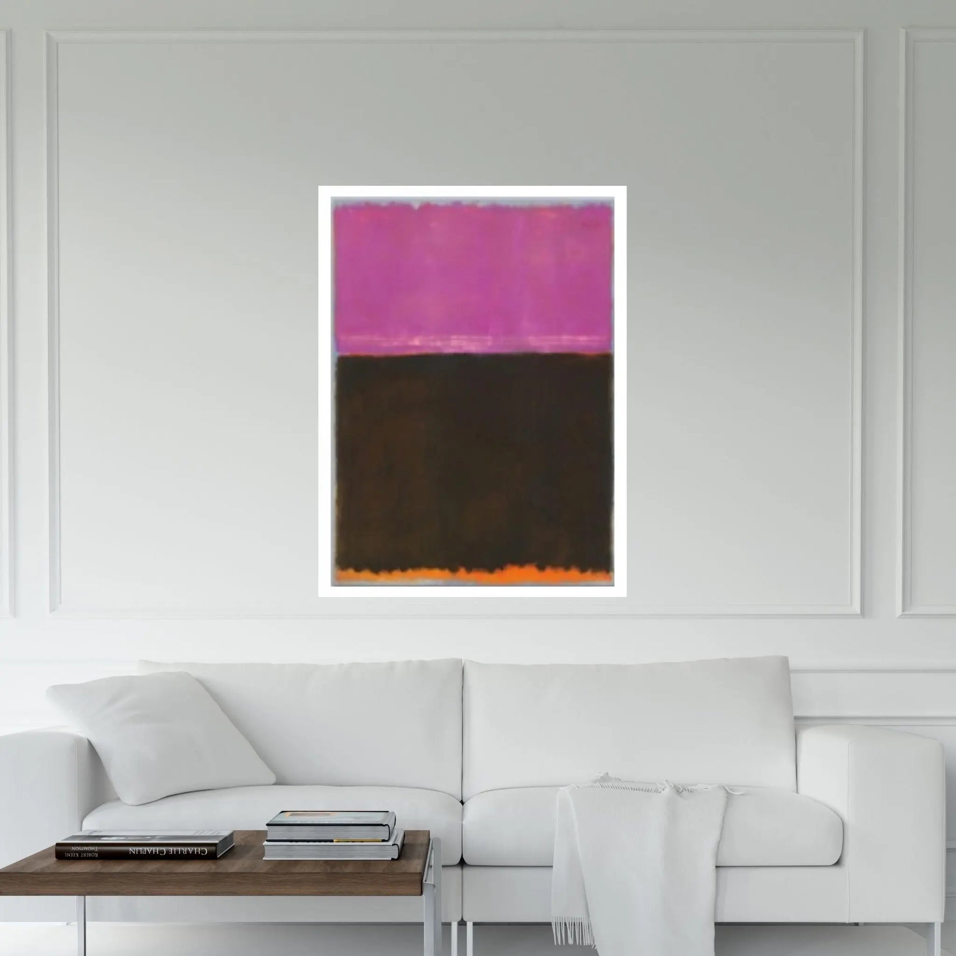 Mark Rothko Frame Canvas/Poster Art Reproduction, Rothko Reproduction - Y Canvas