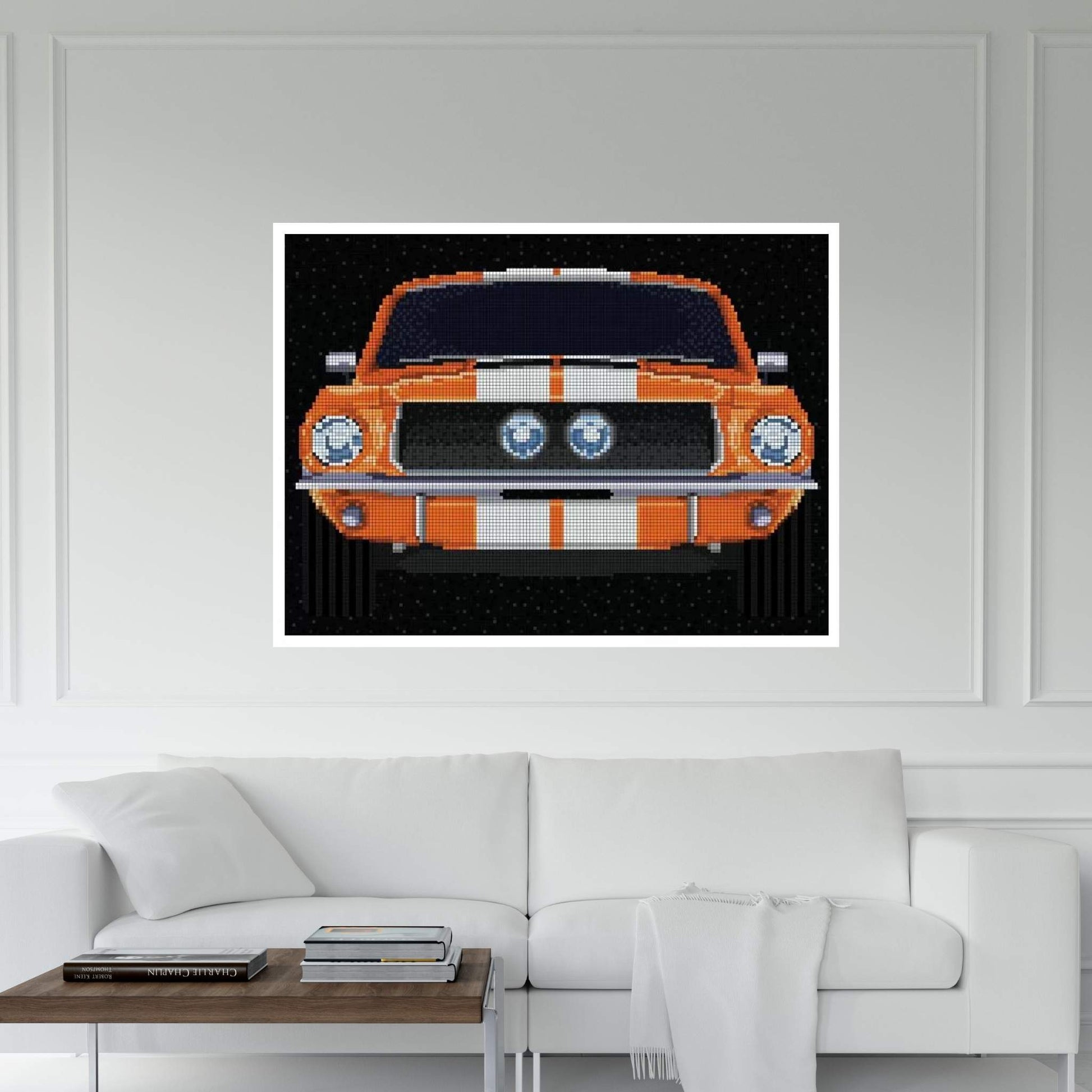 '67 Mustang Canvas Wall Art - Y Canvas