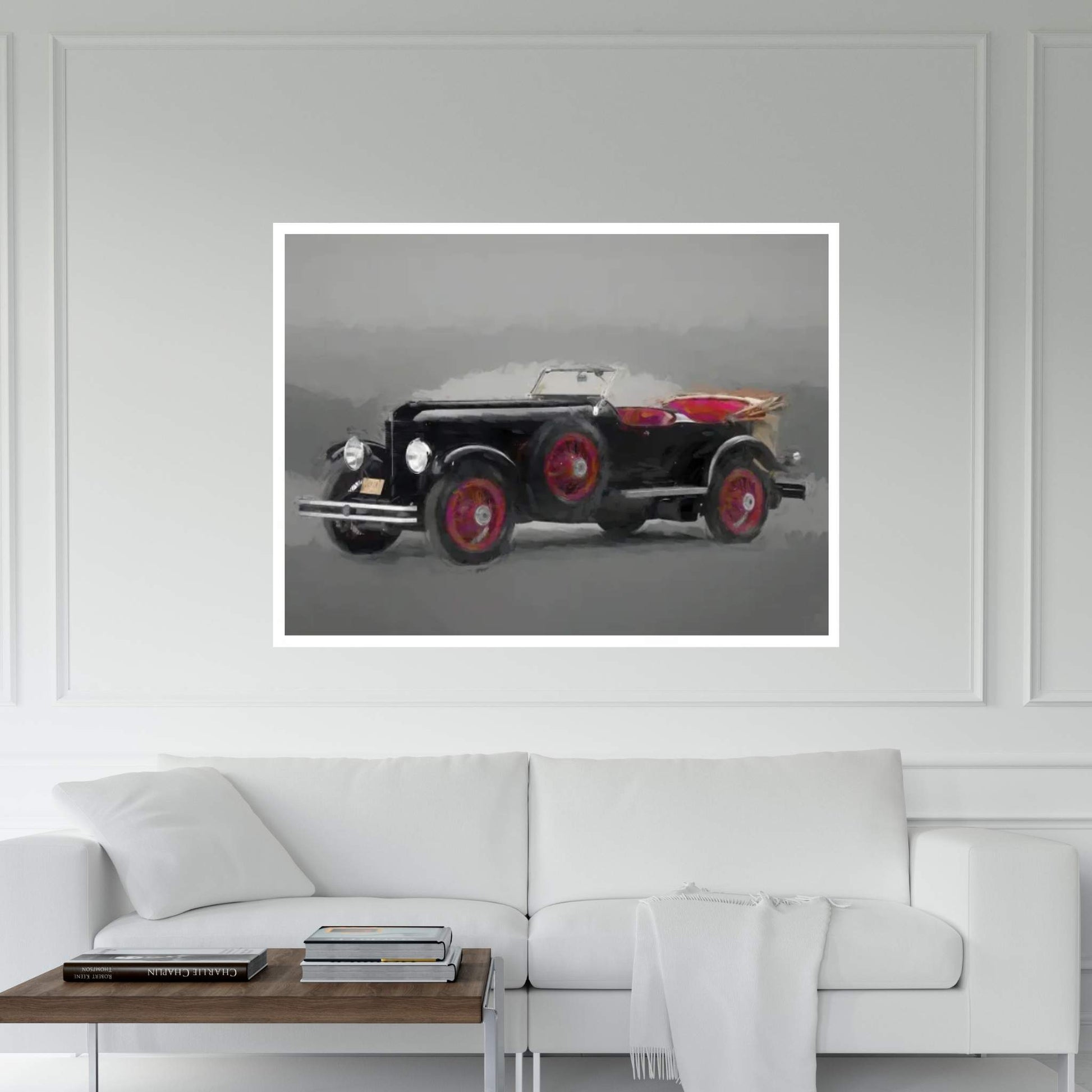 DuPont Model G LeMans Canvas Wall Art - Y Canvas