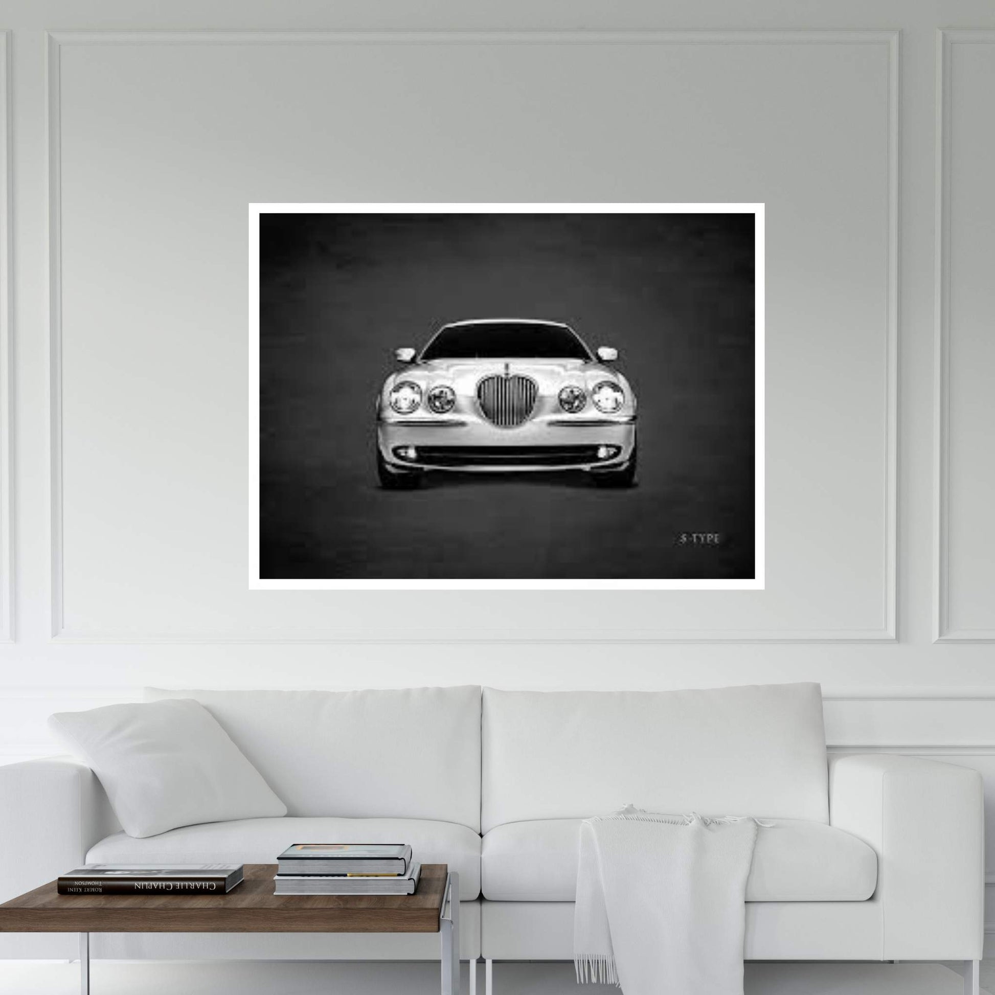 Jaguar S-Type Canvas Wall Art - Y Canvas