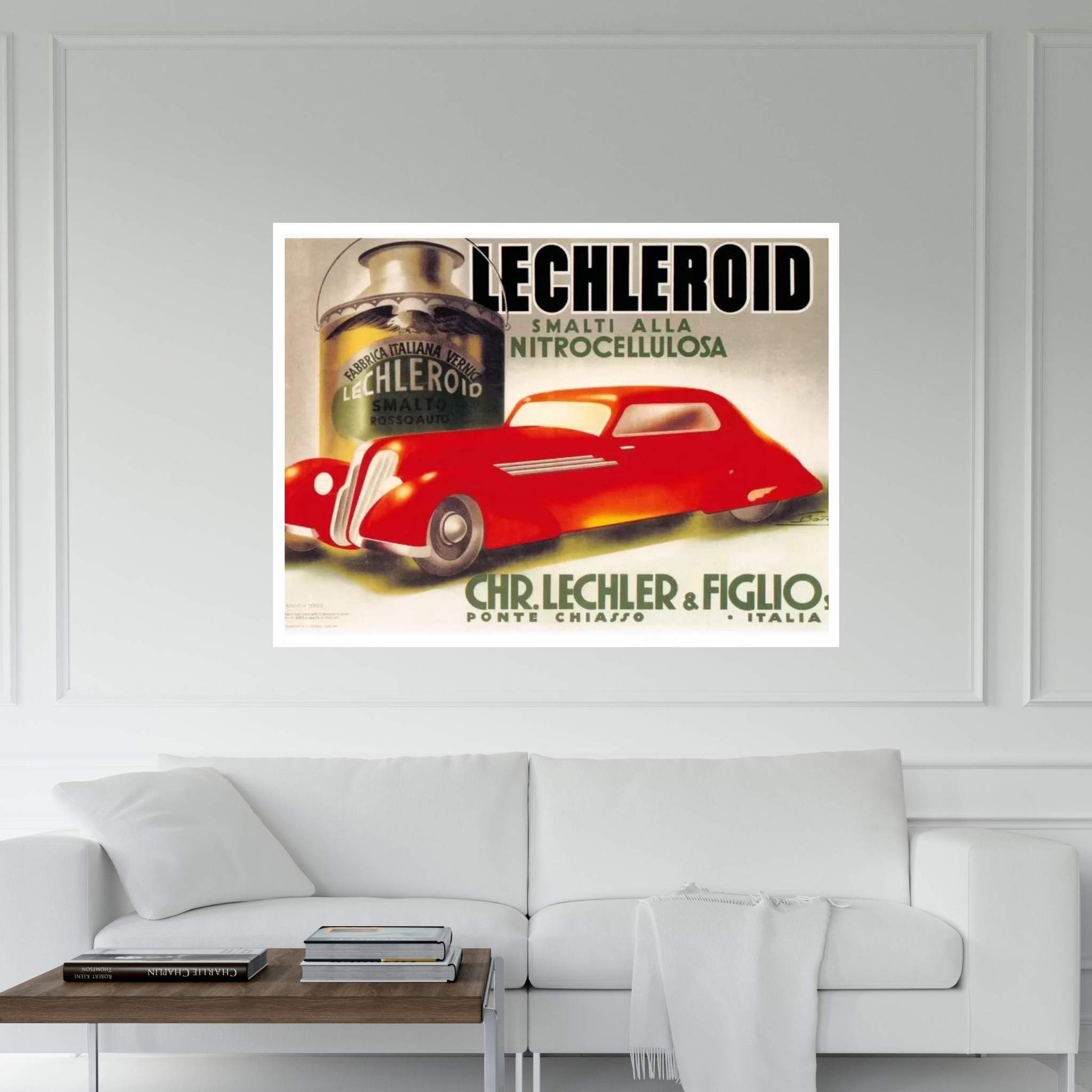 Lechleroid Canvas Wall Art - Y Canvas