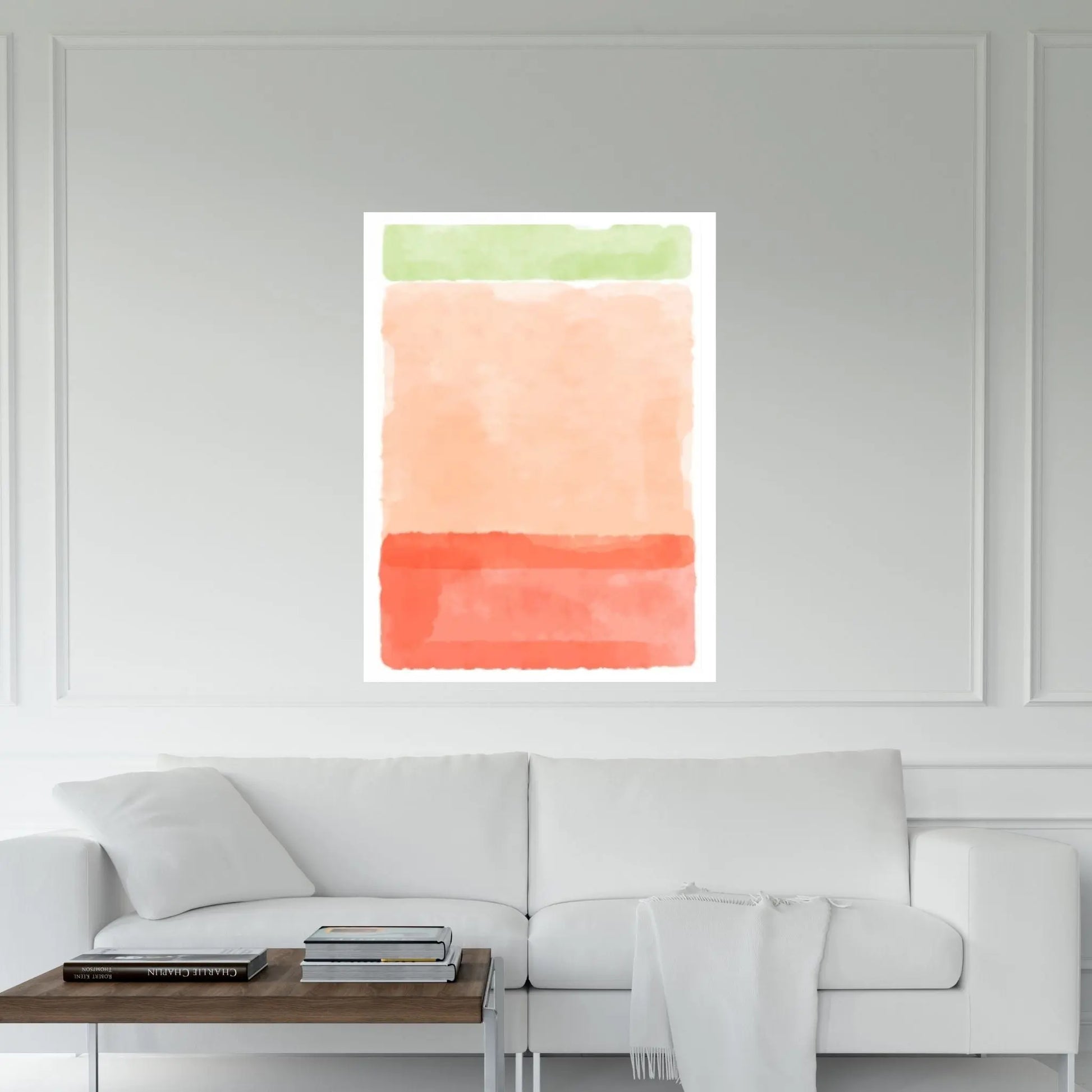Mark Rothko Frame Canvas/Poster Art Reproduction, Rothko Reproduction - Y Canvas