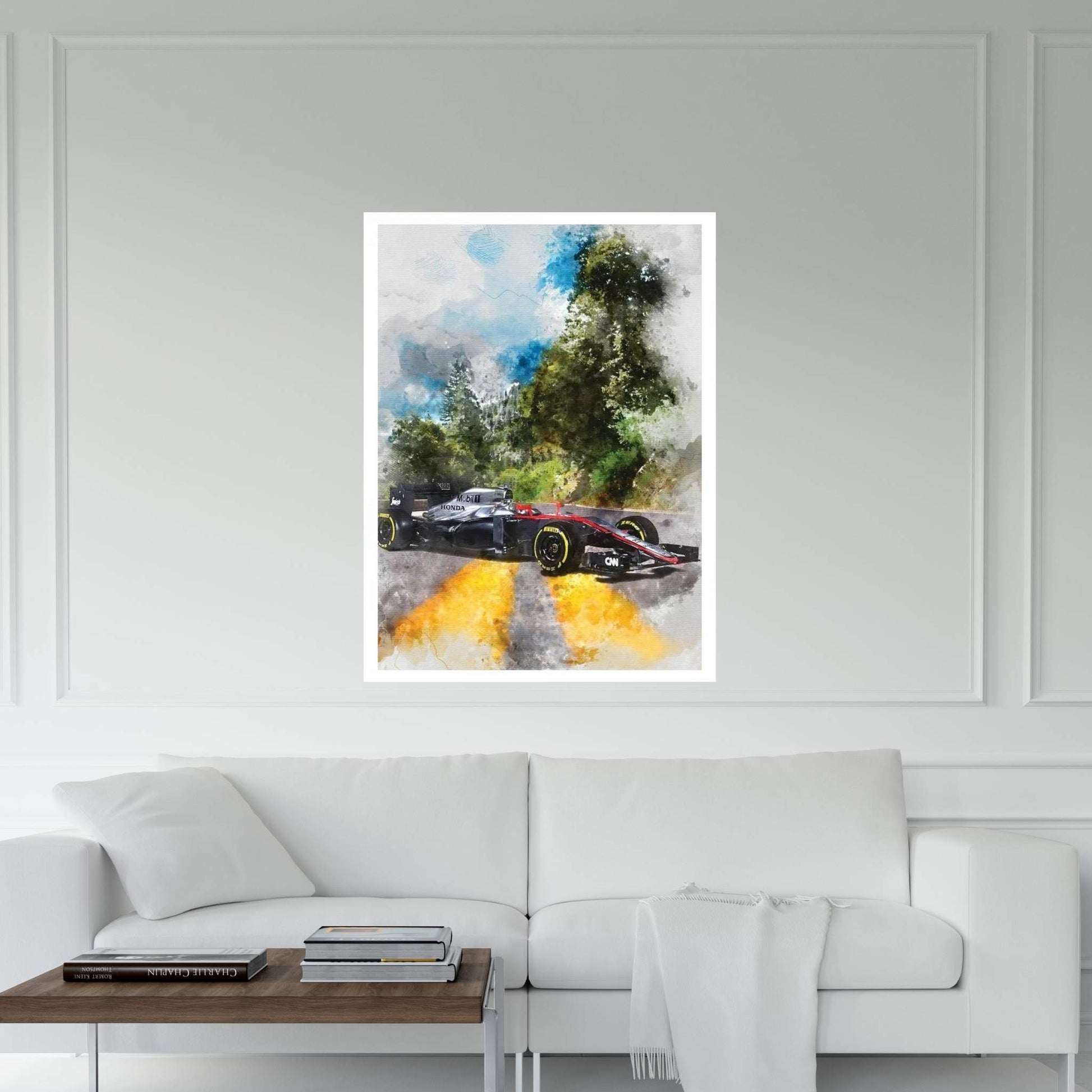 Honda F1 Canvas Wall Art - Y Canvas