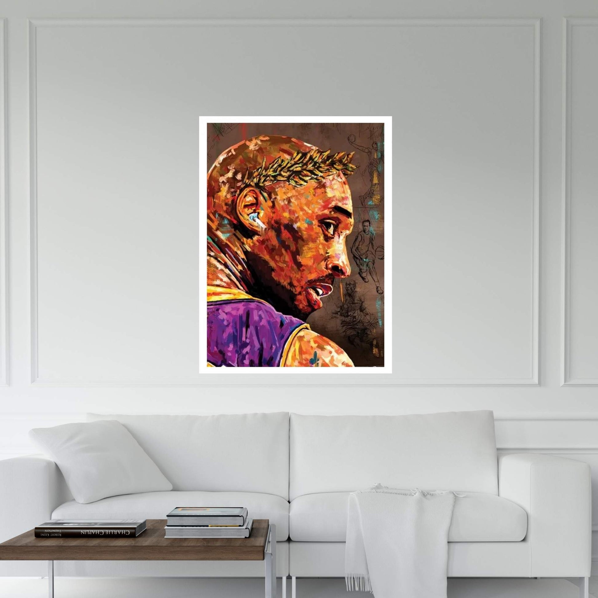 Kobe Bryant Canvas Wall Art - Y Canvas