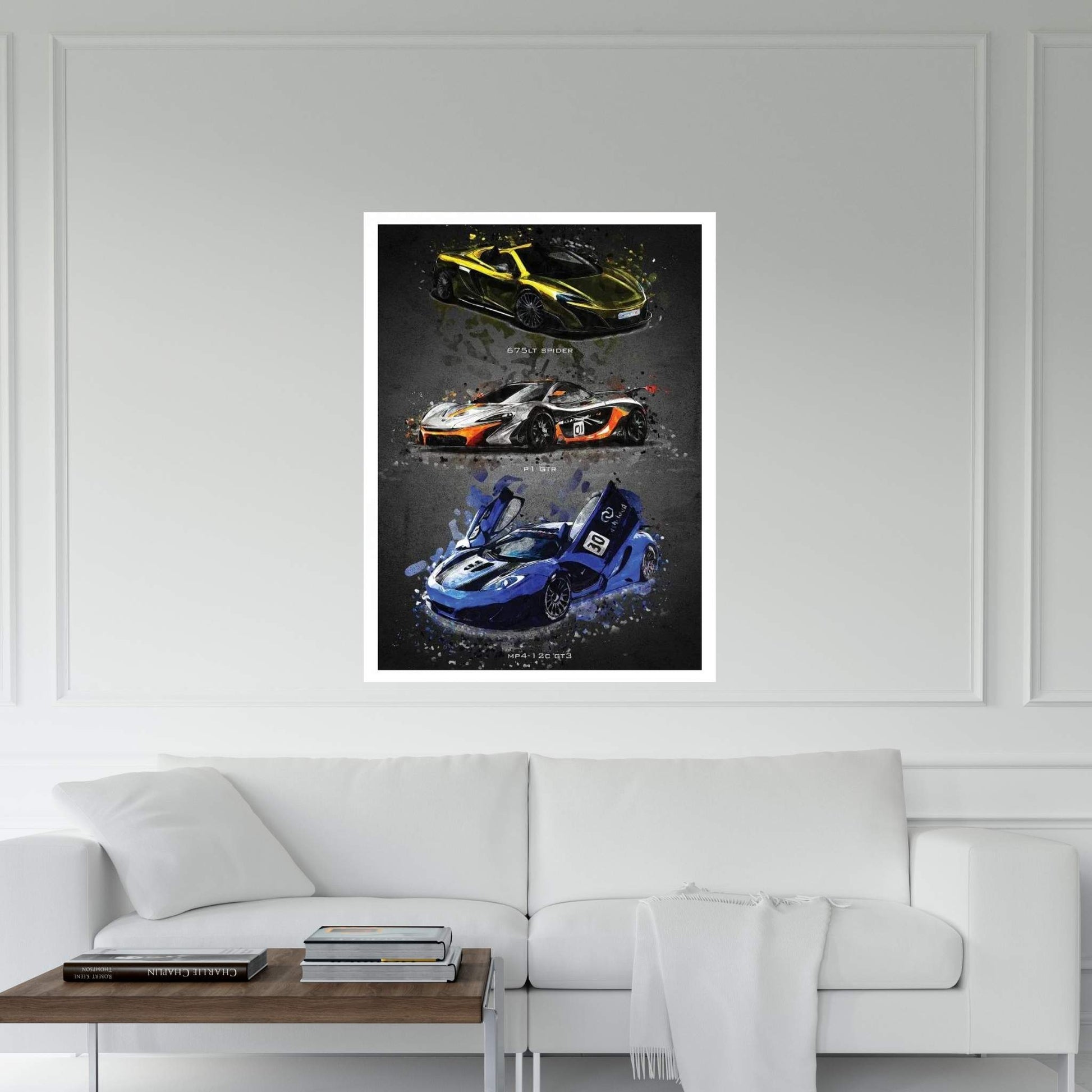 Mclaren2 Canvas Wall Art - Y Canvas