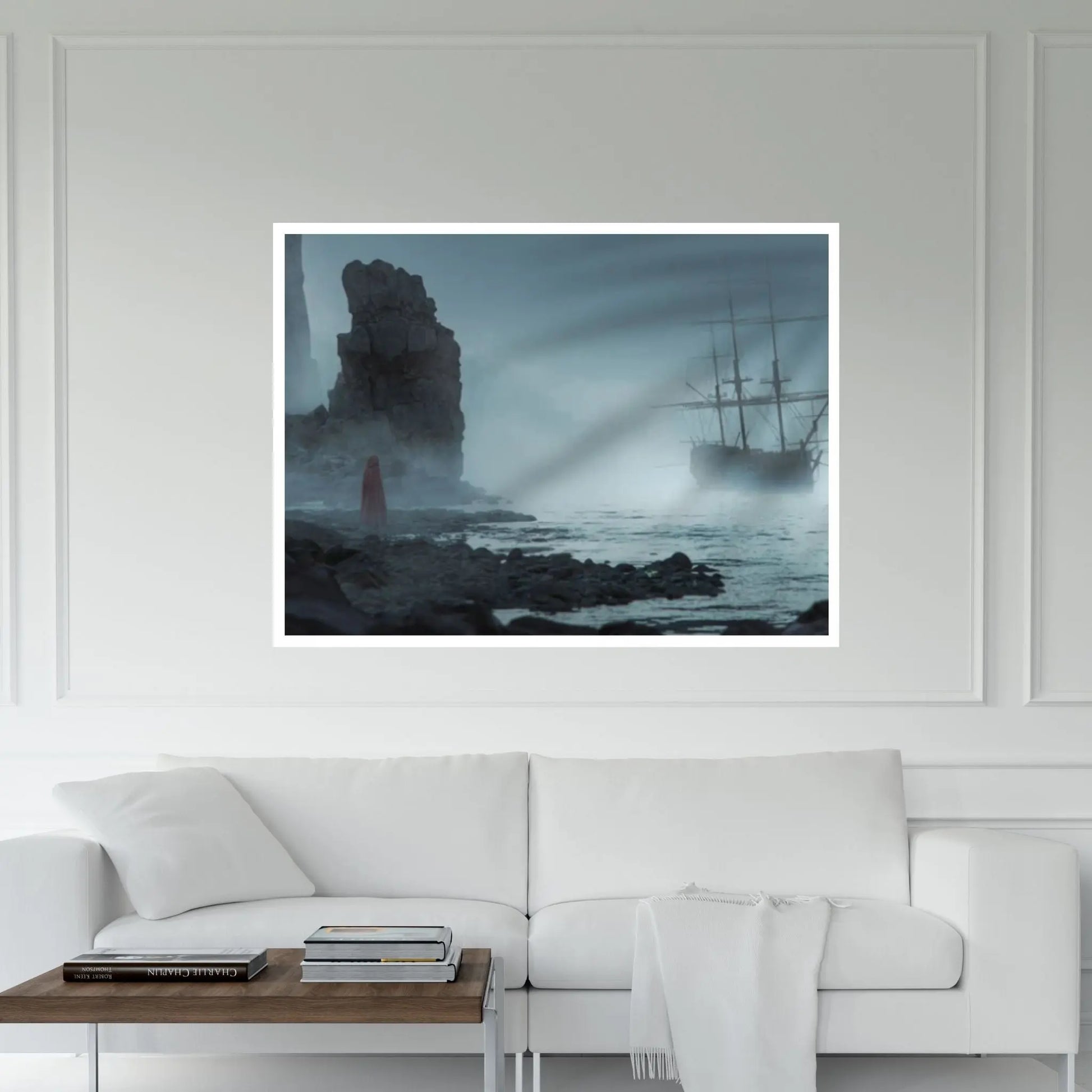 Sailing Boat Canvas, Large Canvas Sea, Canvas Wall Art, Wall Decor,Sea Landscape Decor - Y Canvas