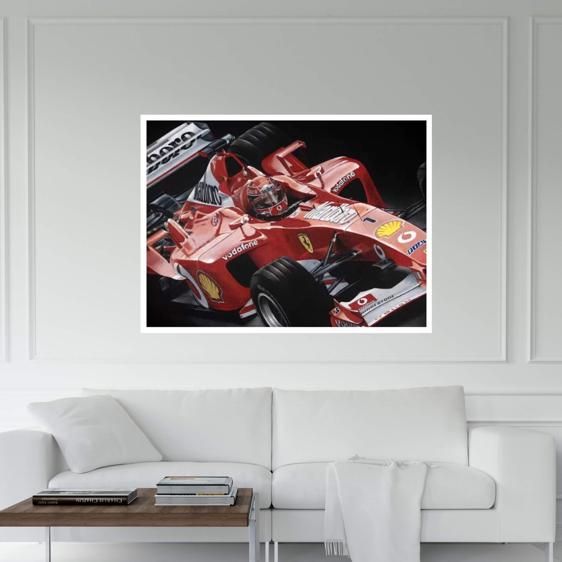 Schumacher Canvas Wall Art - Y Canvas