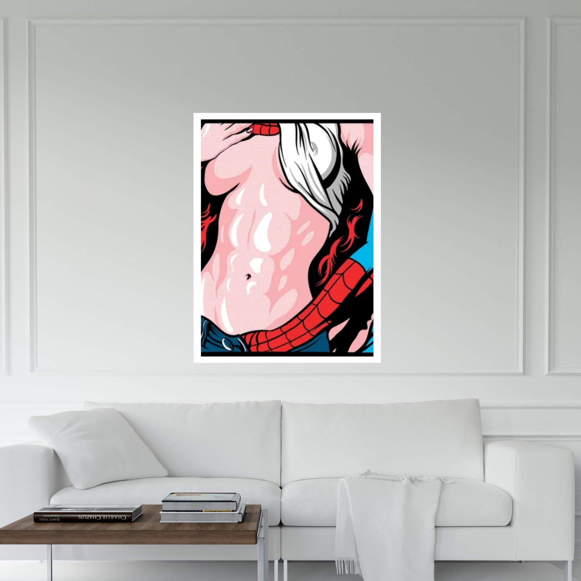 Spider Love I Canvas Wall Art - Y Canvas