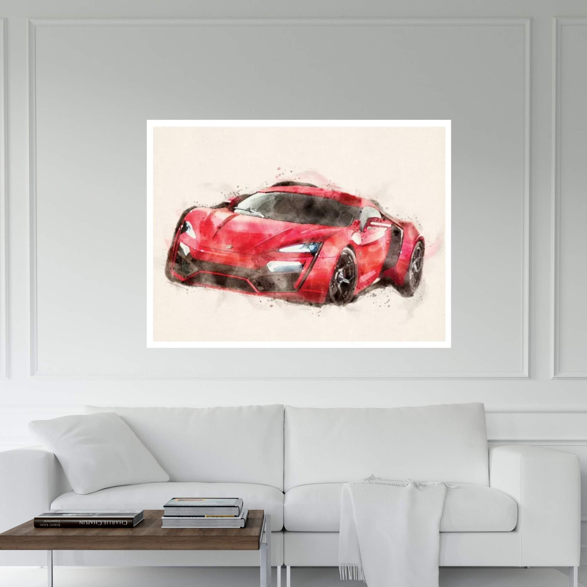Lykan HyperSport Canvas Wall Art - Y Canvas