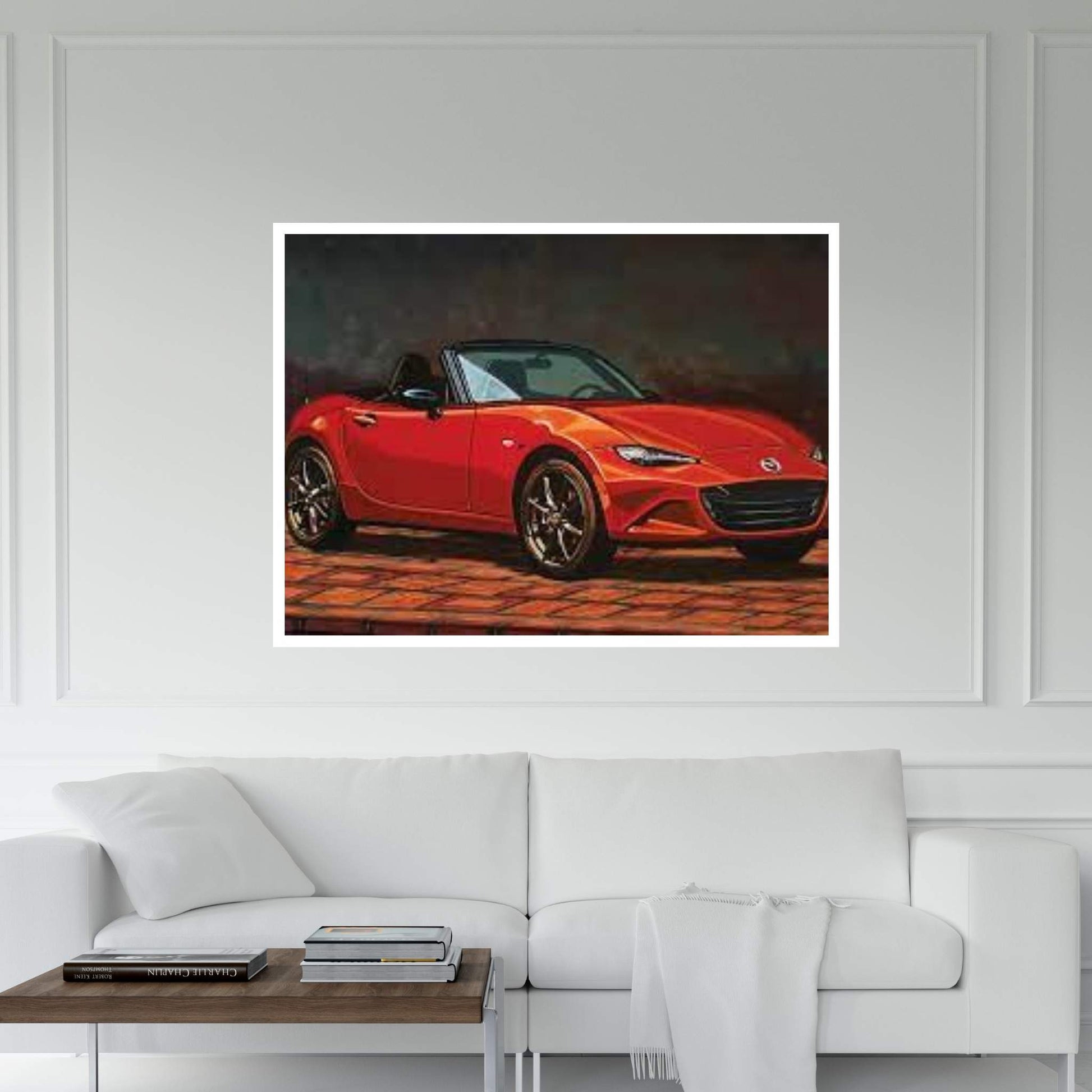 Mazda Mx5 Canvas Wall Art - Y Canvas