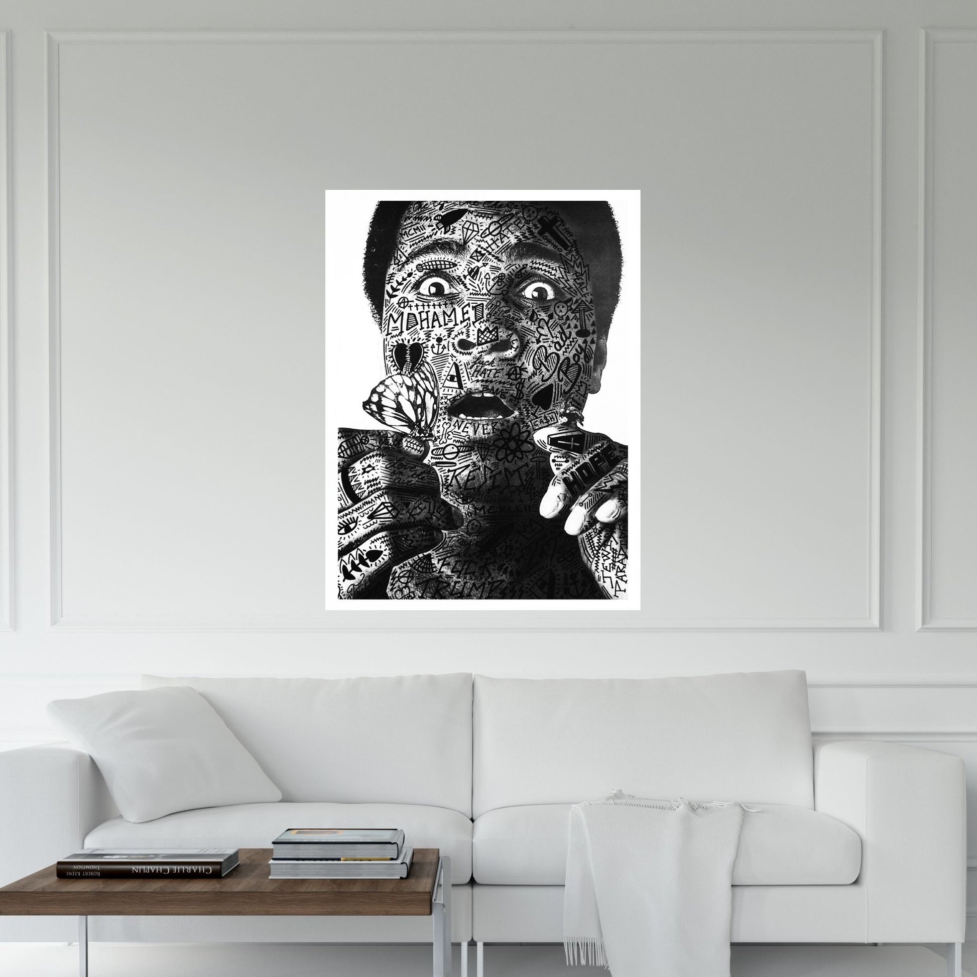Mohamed Ali Canvas Wall Art - Y Canvas