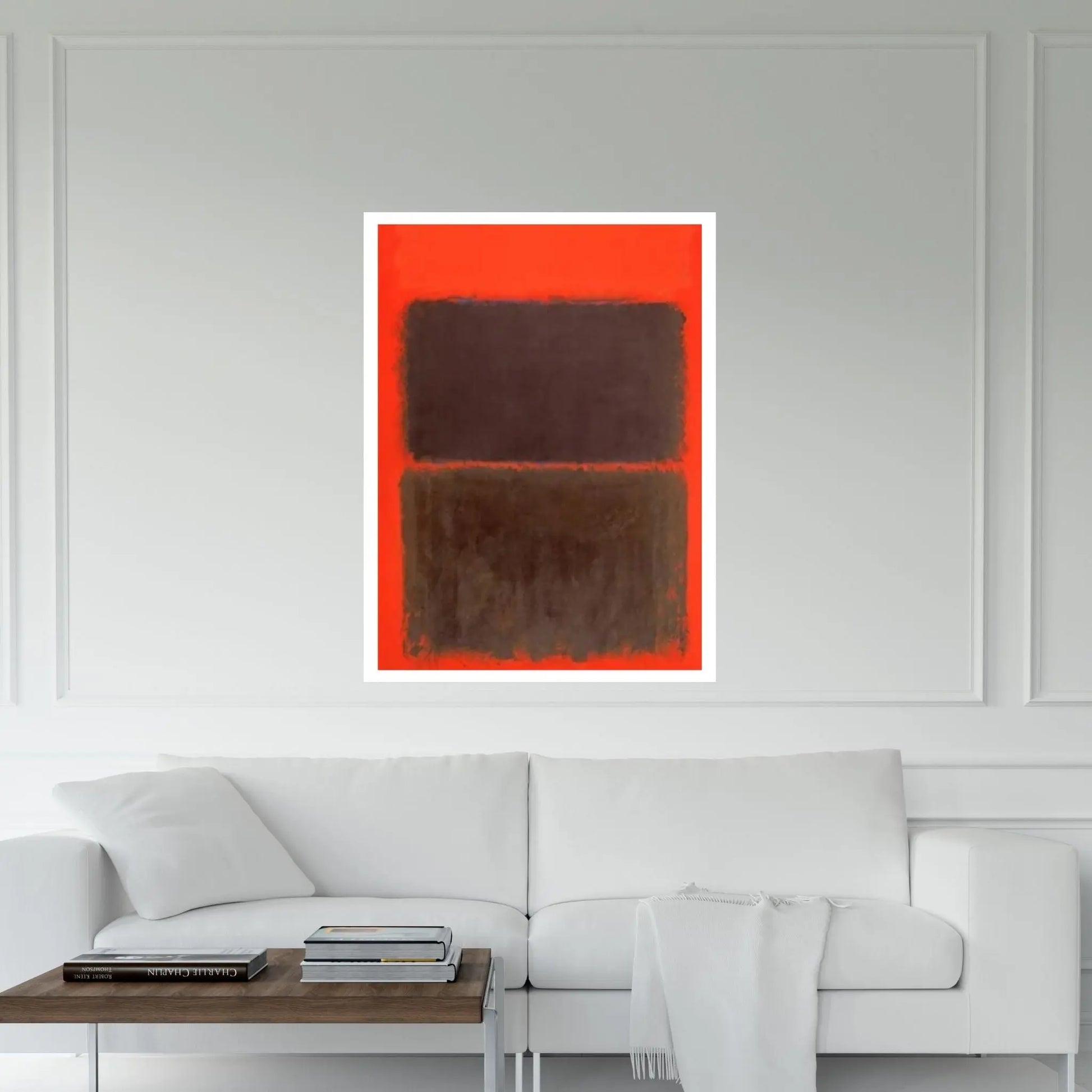 Mark Rothko Frame Canvas/Poster Art Reproduction, Rothko Reproduction - Y Canvas