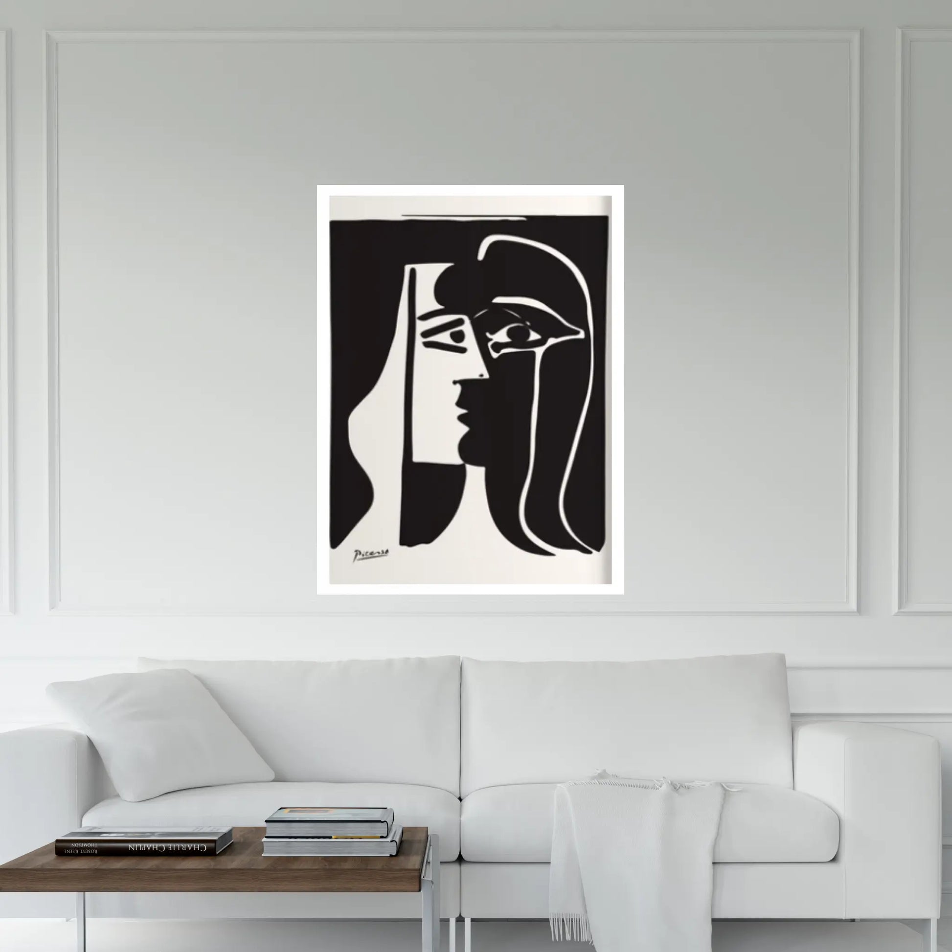 Picasso Kiss Art Museum Exhibition Canvas Wall Art Home Decor Poster Wall Hanging Pablo Picasso Print - Y Canvas