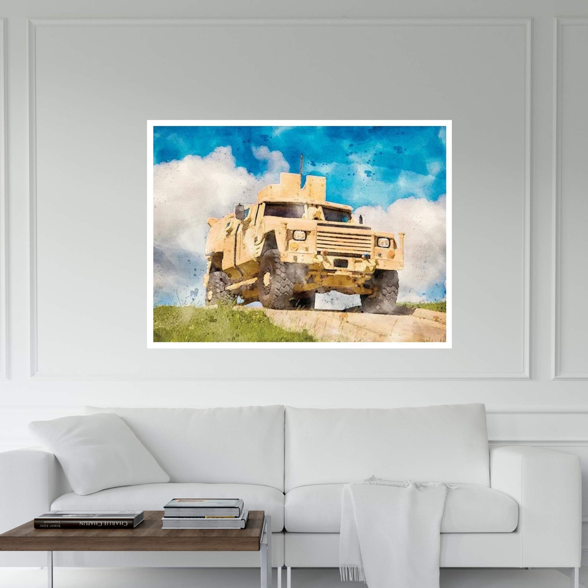Armas Joint Light Tactical Vehicle Canvas Wall Art - Y Canvas