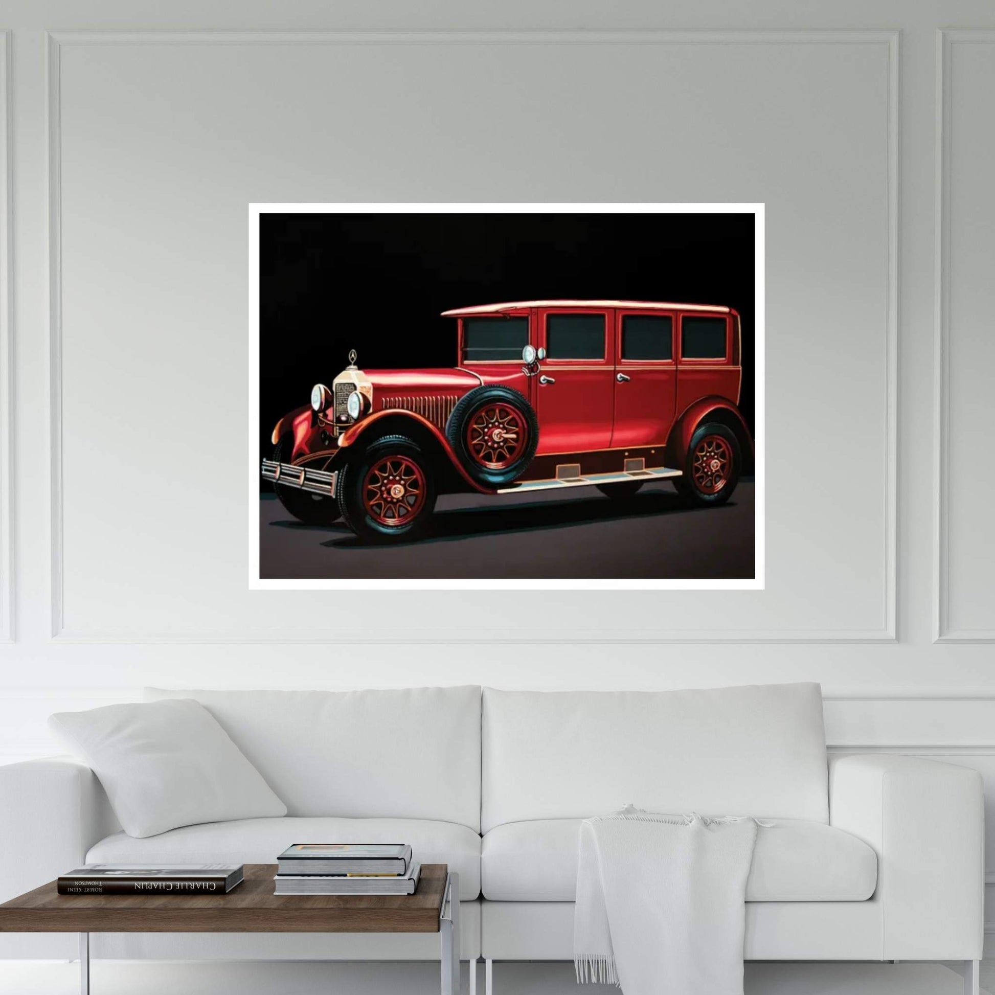 Mercedes Benz Typ 300 Pullman Limousine 1926 Canvas Wall Art - Y Canvas