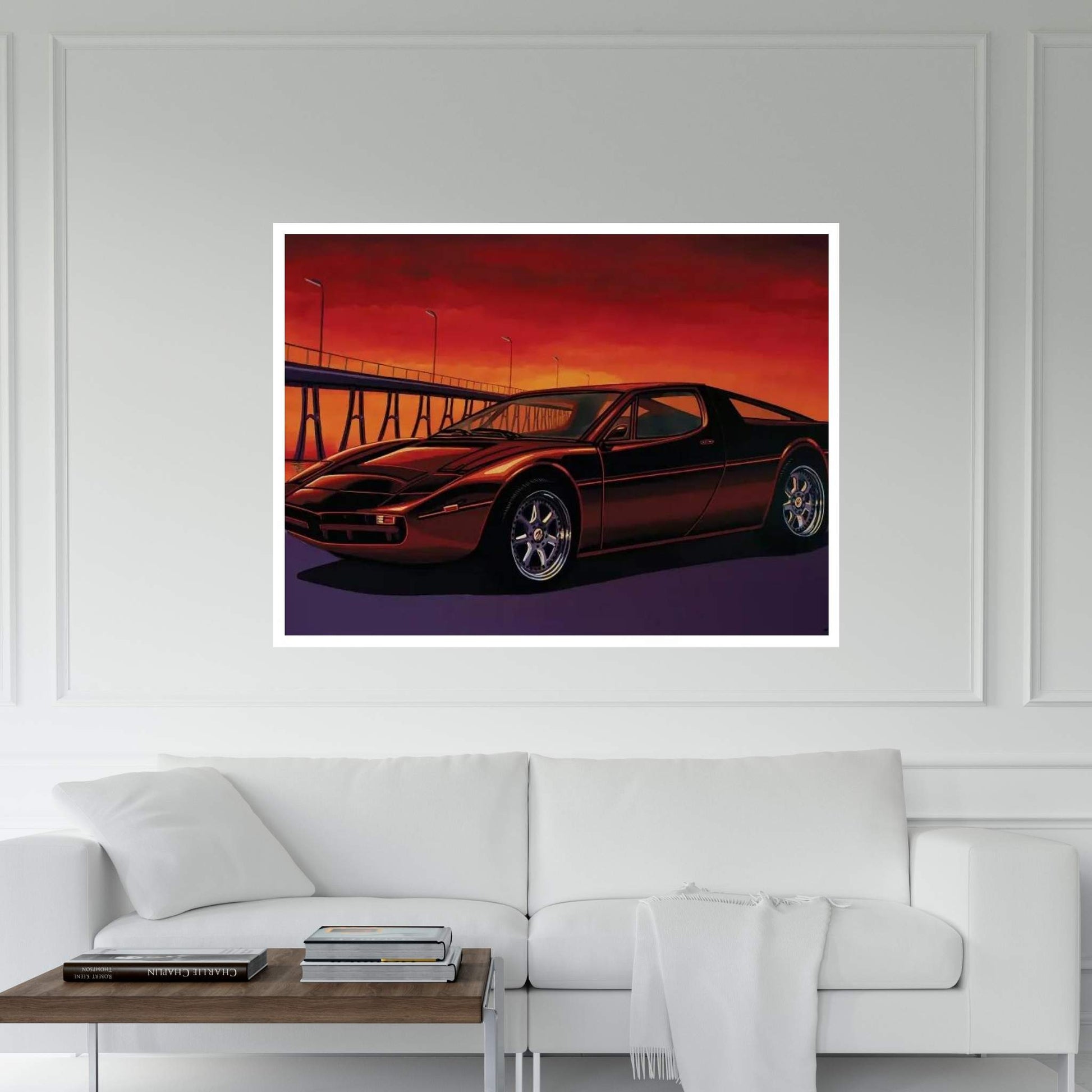 Maserati Merak Canvas Wall Art - Y Canvas