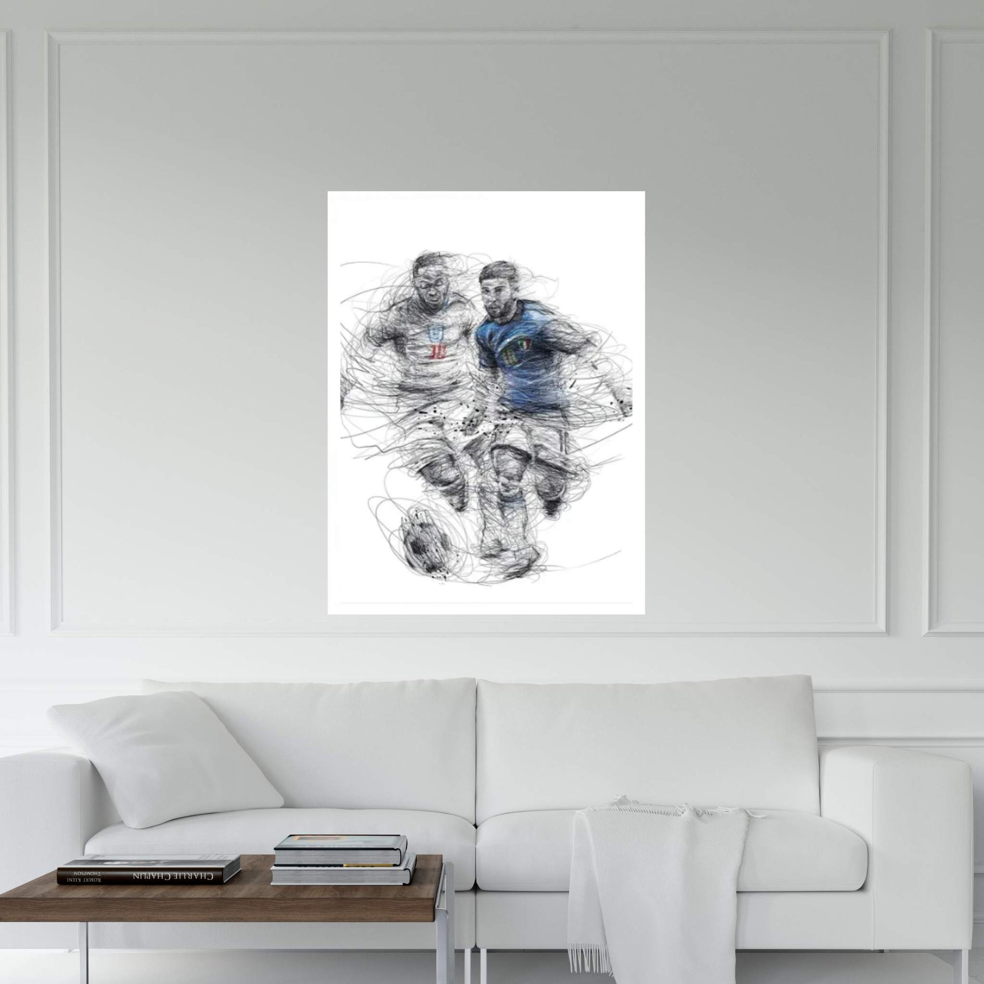 Italia Inghilterra Canvas Wall Art - Y Canvas