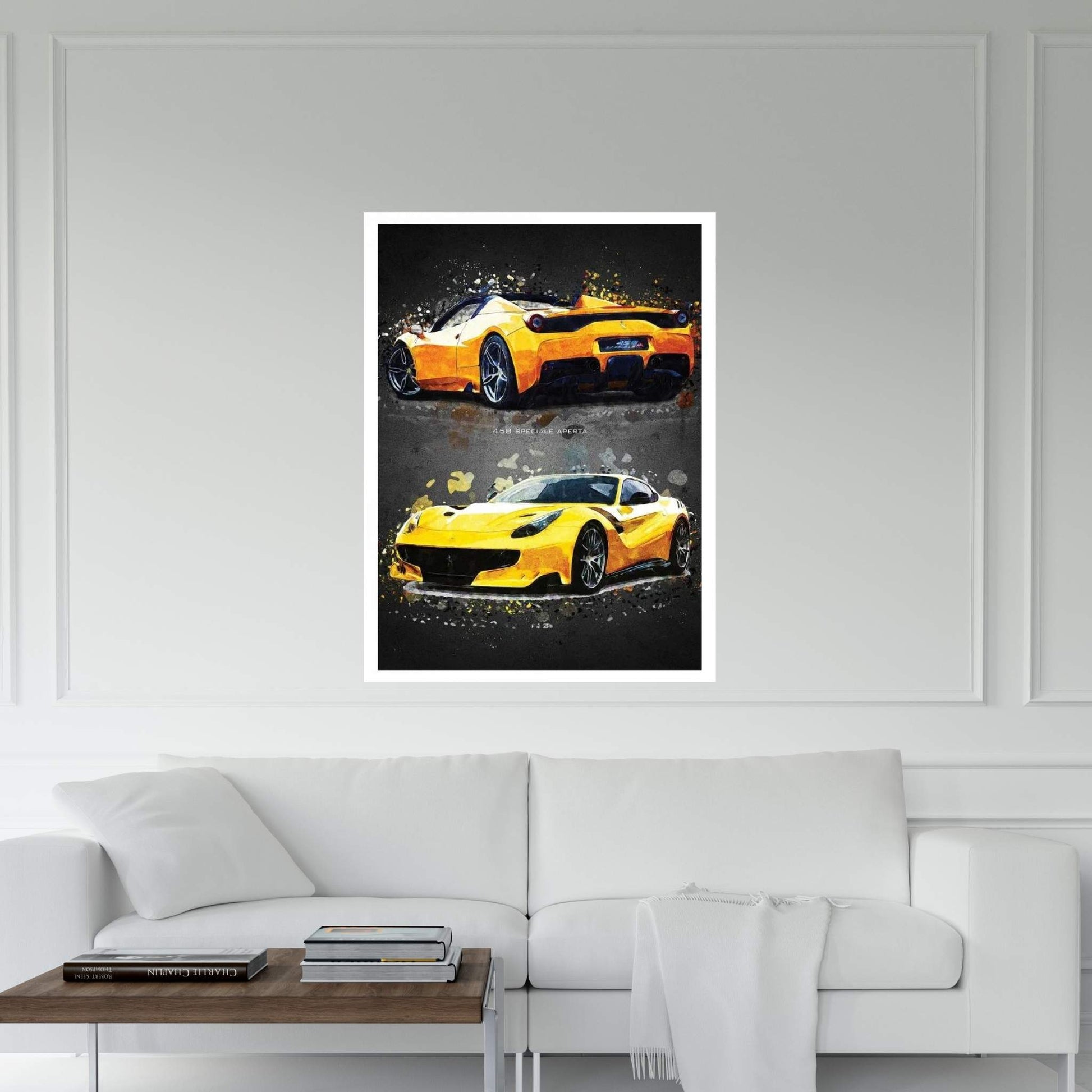 Ferrari 2A Canvas Wall Art - Y Canvas