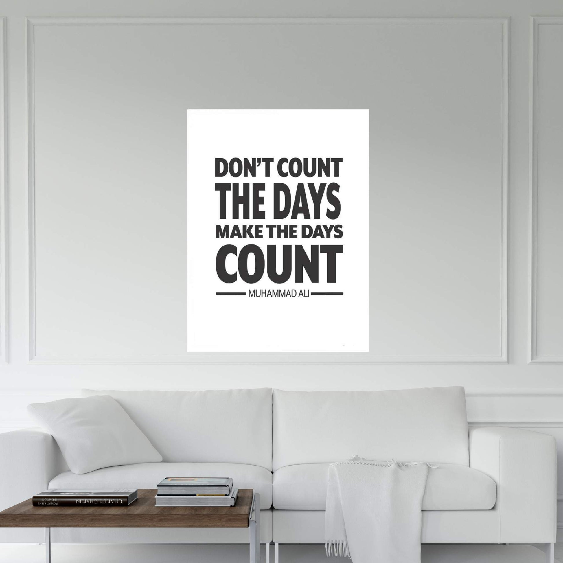 Make The Days Count Canvas Wall Art - Y Canvas