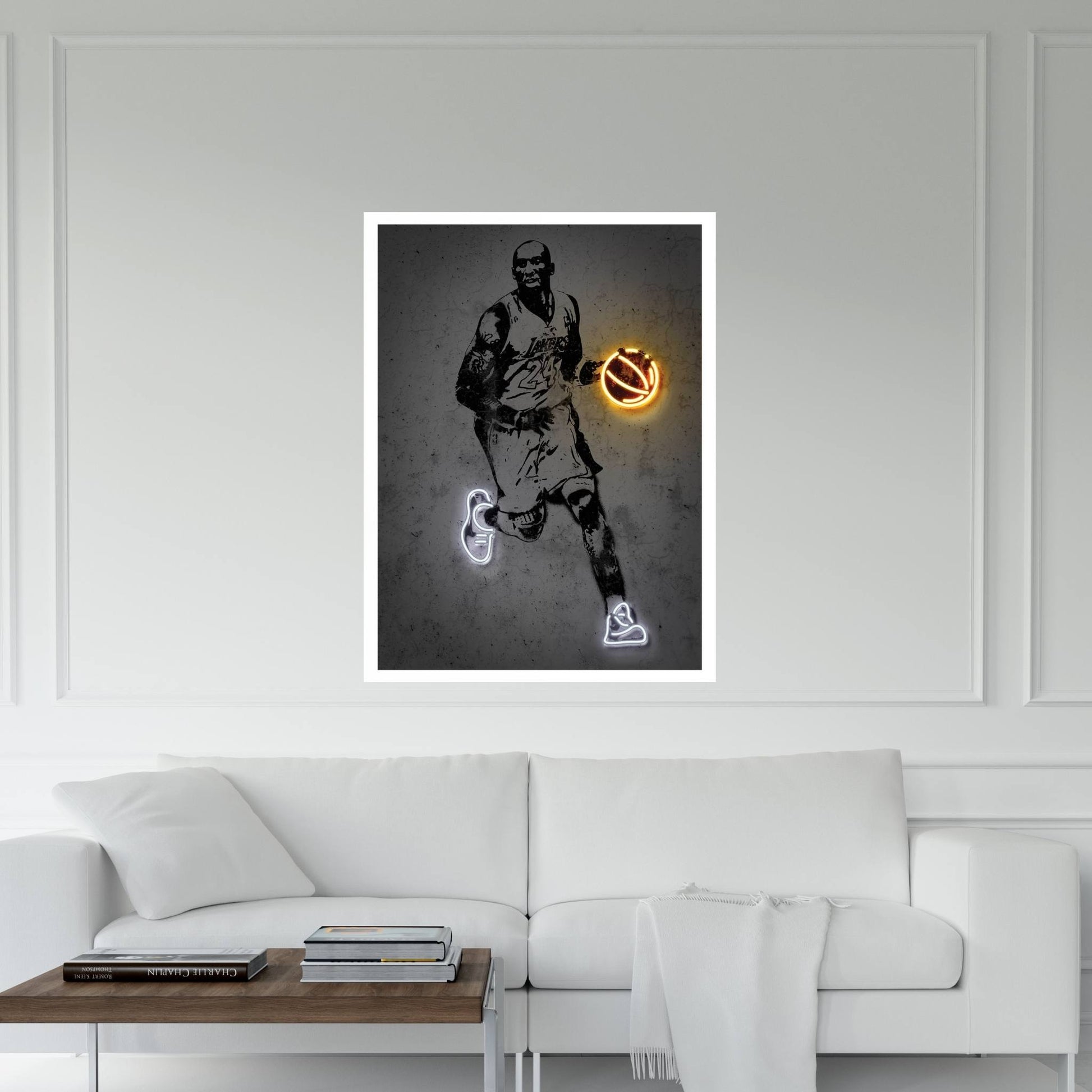 Kobe Canvas Wall Art - Y Canvas