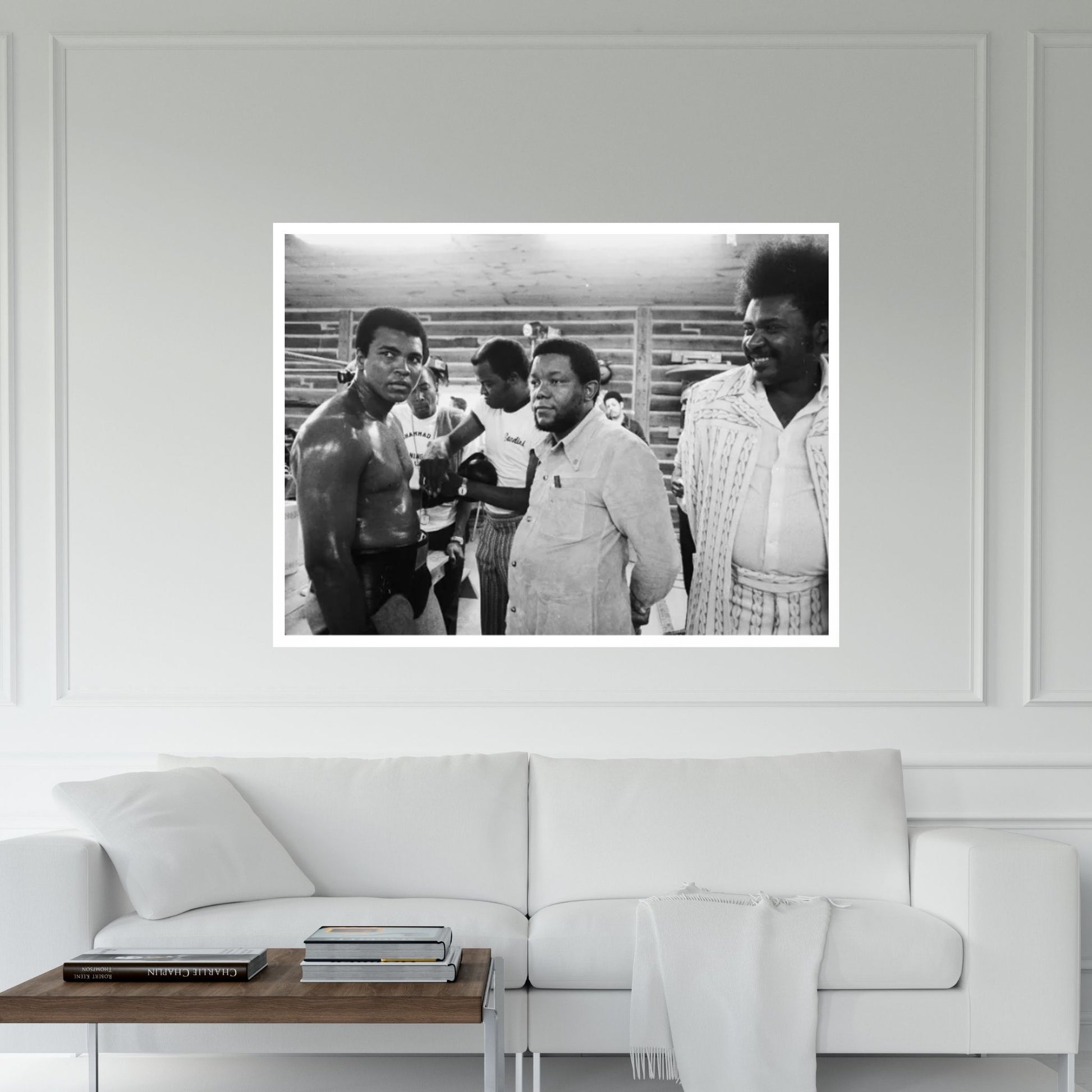 Muhammad Ali, Promoter And Training Team Canvas Wall Art - Y Canvas