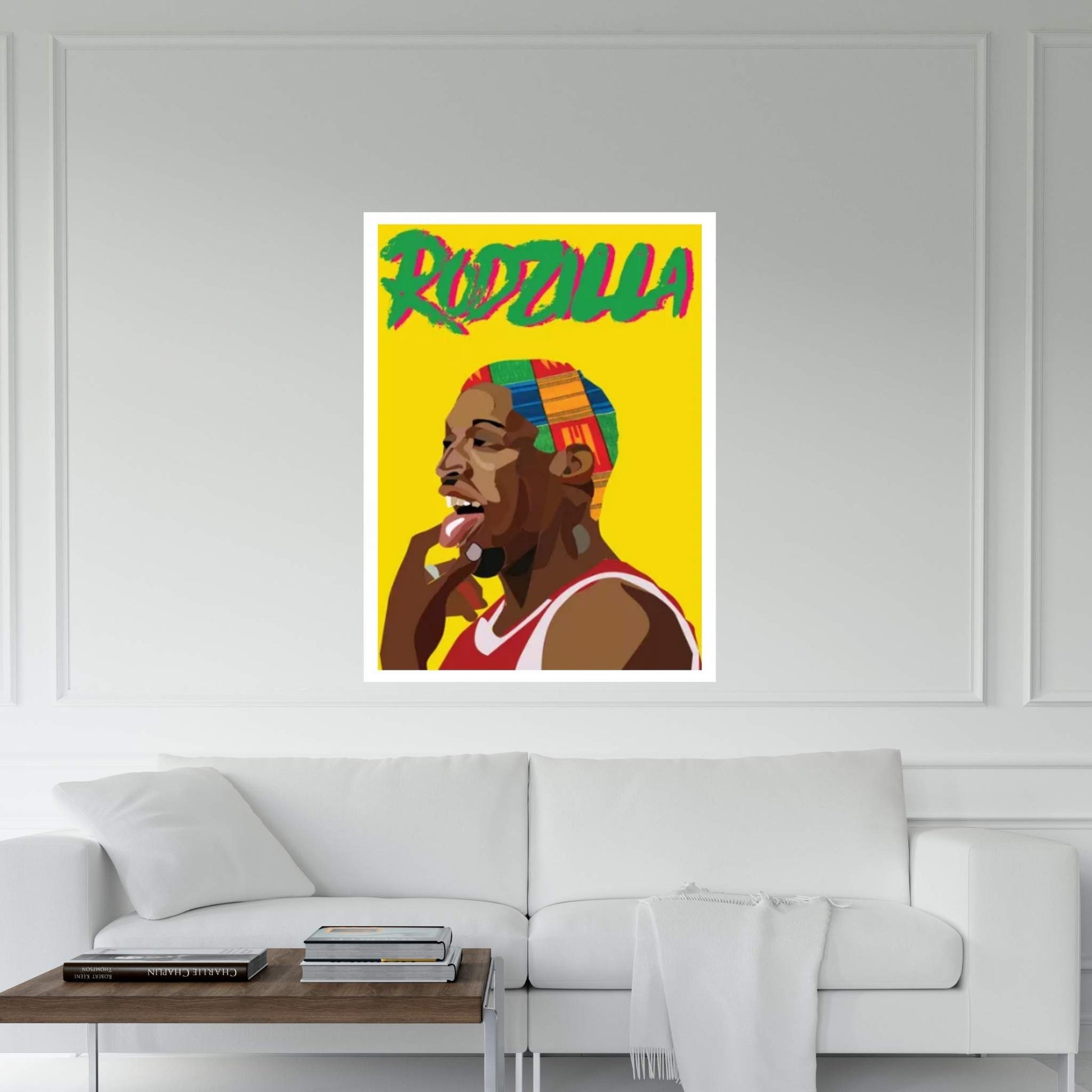 Rodzilla II Canvas Wall Art - Y Canvas